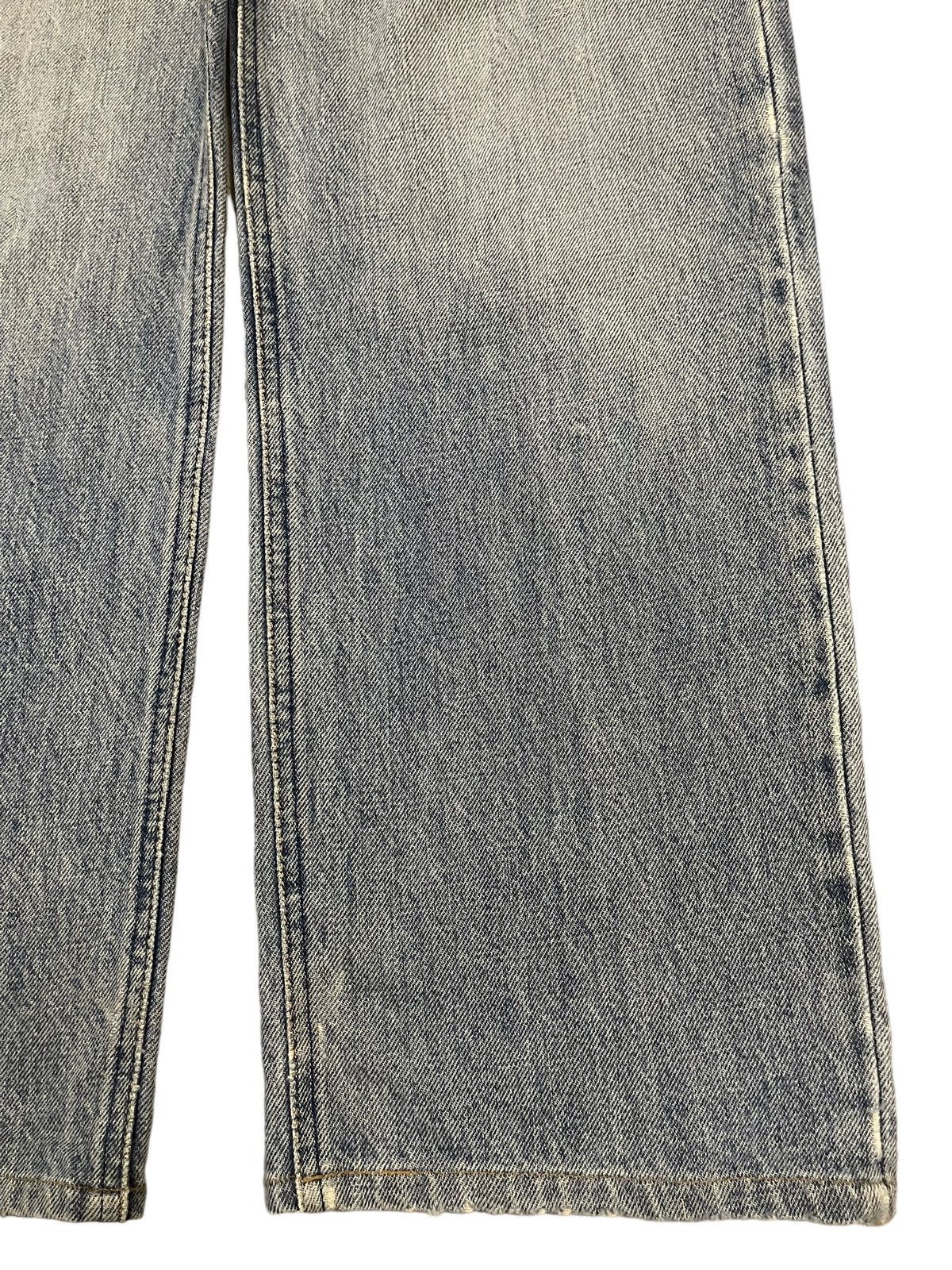 Lee Vintage 90s Lee Riders Blue Wash Distress Baggy Jeans Size US 27 - 6 Thumbnail