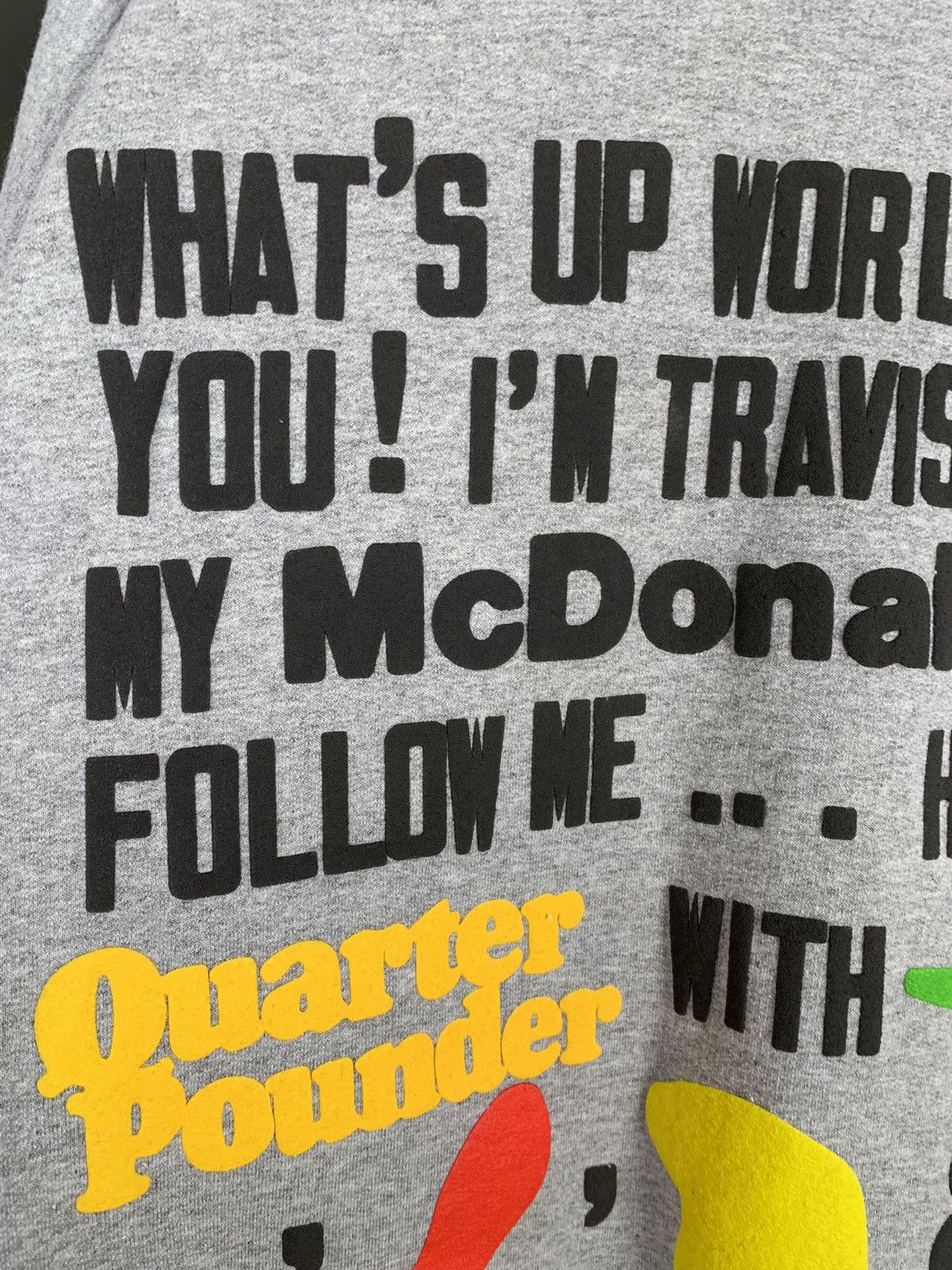 Travis Scott 2020 Travis Scott x McDonald's Cactus Jack Sweatshirt Size US L / EU 52-54 / 3 - 8 Thumbnail