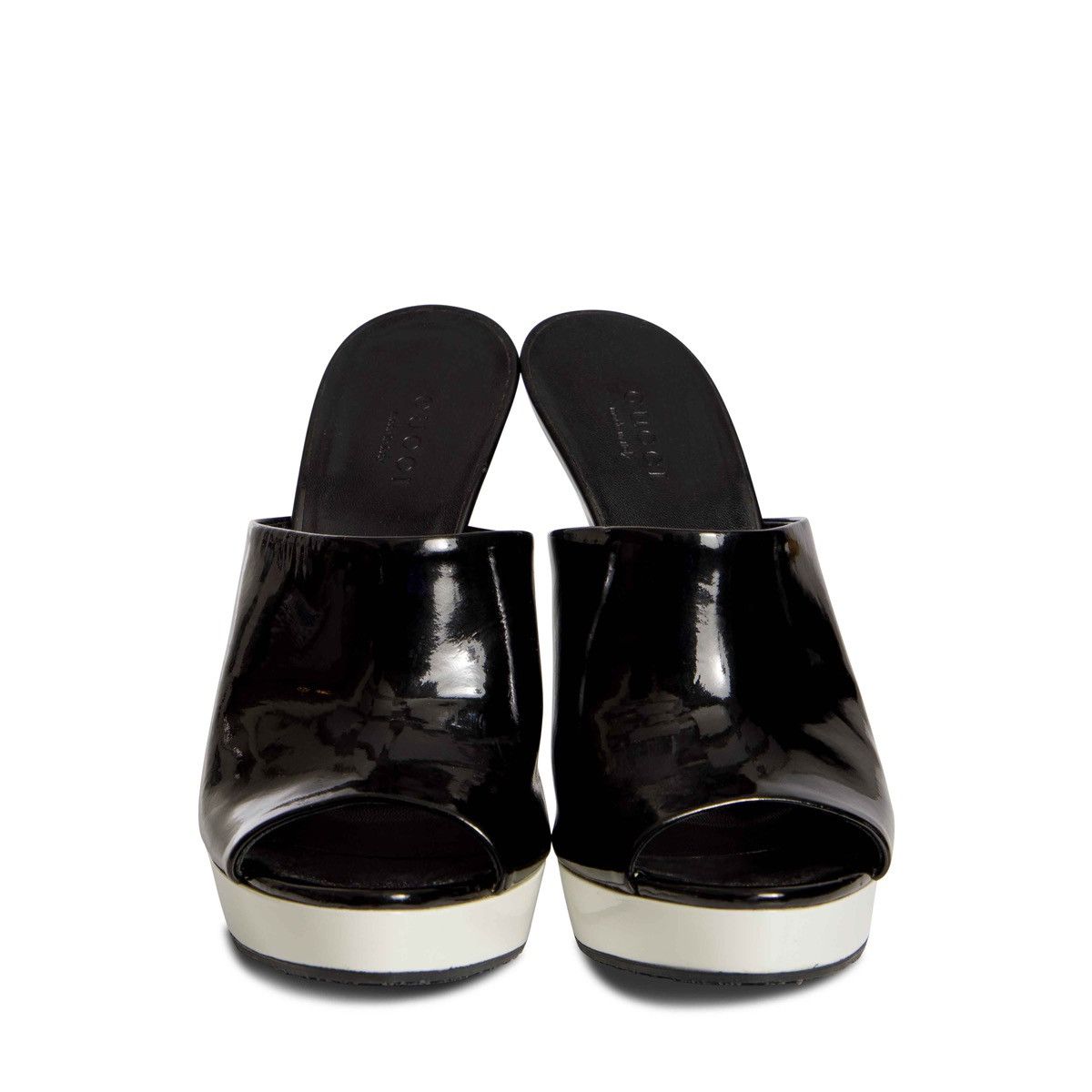 Gucci PATENT LEATHER SANDALS Size US 6 / IT 36 - 4 Thumbnail