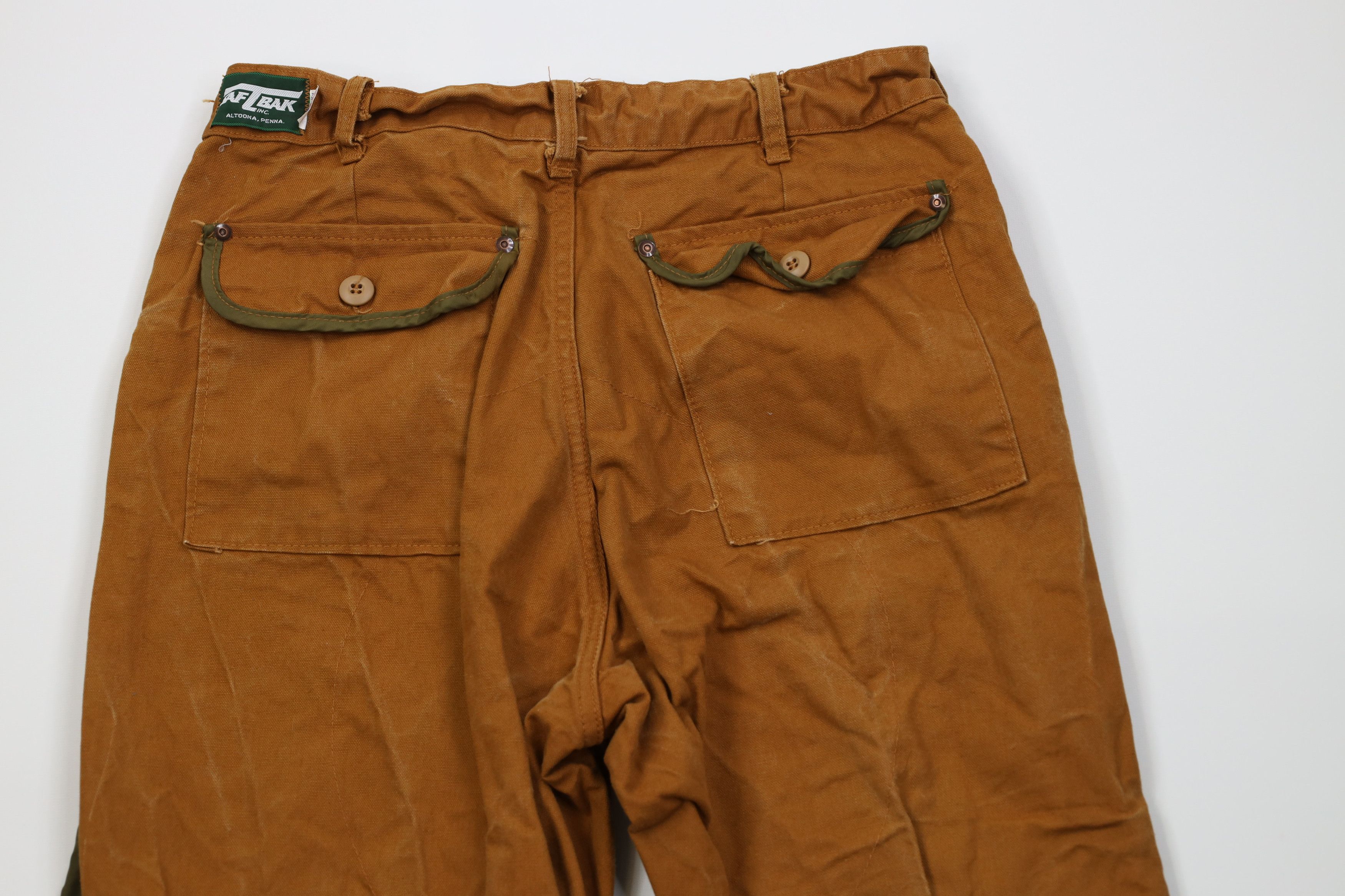 Vintage Vintage 90s Streetwear Canvas Field Brush Hunting Pants Size US 32 / EU 48 - 9 Thumbnail
