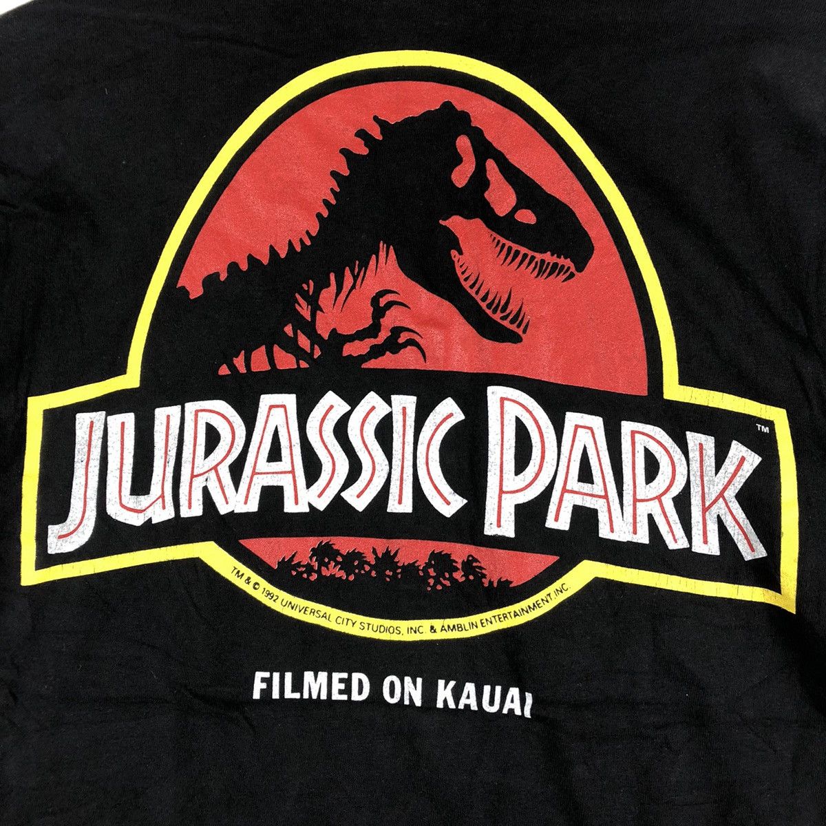 Vintage Vintage JURASSIC PARK Promo Filmed on Kauai T-Shirt Size US S / EU 44-46 / 1 - 5 Thumbnail
