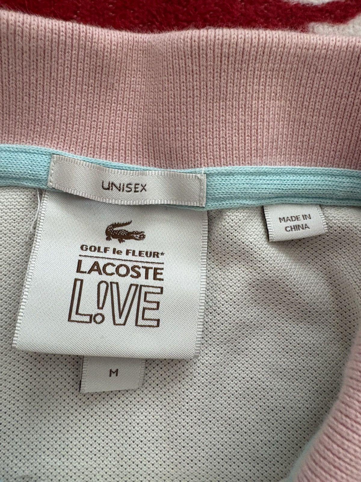 Golf le Fleur × Lacoste Golf le fleur x lacoste pink and white Size US M / EU 48-50 / 2 - 3 Thumbnail