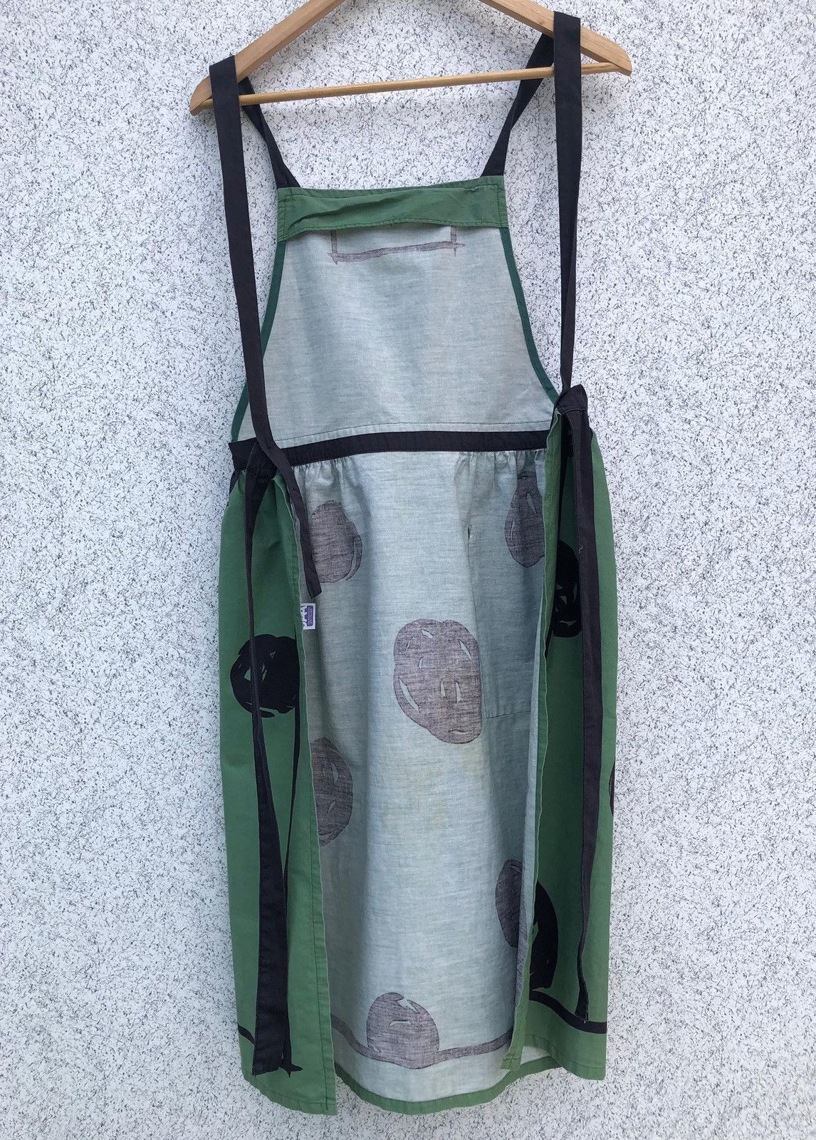 Designer × Issey Miyake × Japanese Brand Vintage Issey Miyake Printed Apron Size 34 - 7 Thumbnail