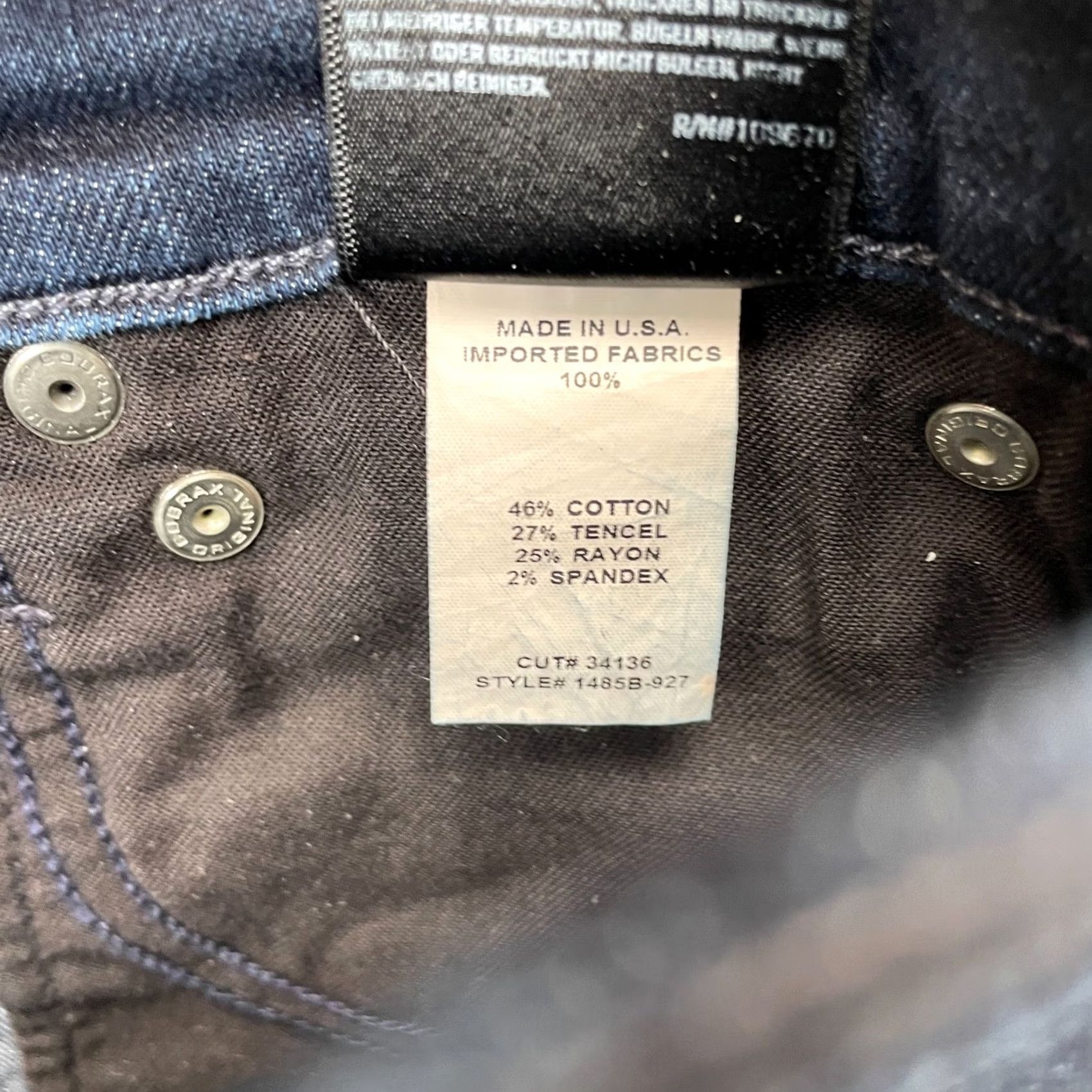 Citizens Of Humanity Citizens of Humanity Jeans Womens 28x30 Blue Emannuelle Slim Bootcut Denim Jeans Ladies 5-Pocket Zip Button Size 28" / US 6 / IT 42 - 6 Thumbnail