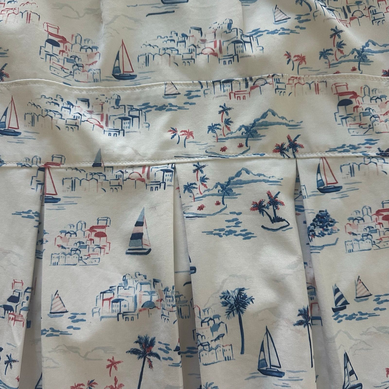 Izod Izod Women's Golf Skort White Blue Pink Sailboat Size 10 Size 32" / US 10 / IT 46 - 4 Thumbnail