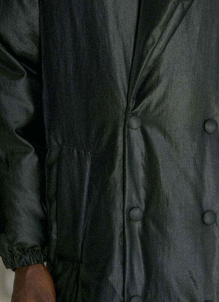 Saint Laurent Paris o1bcso1str0924 Long Down Coat in Black Size US XS / EU 42 / 0 - 6 Thumbnail