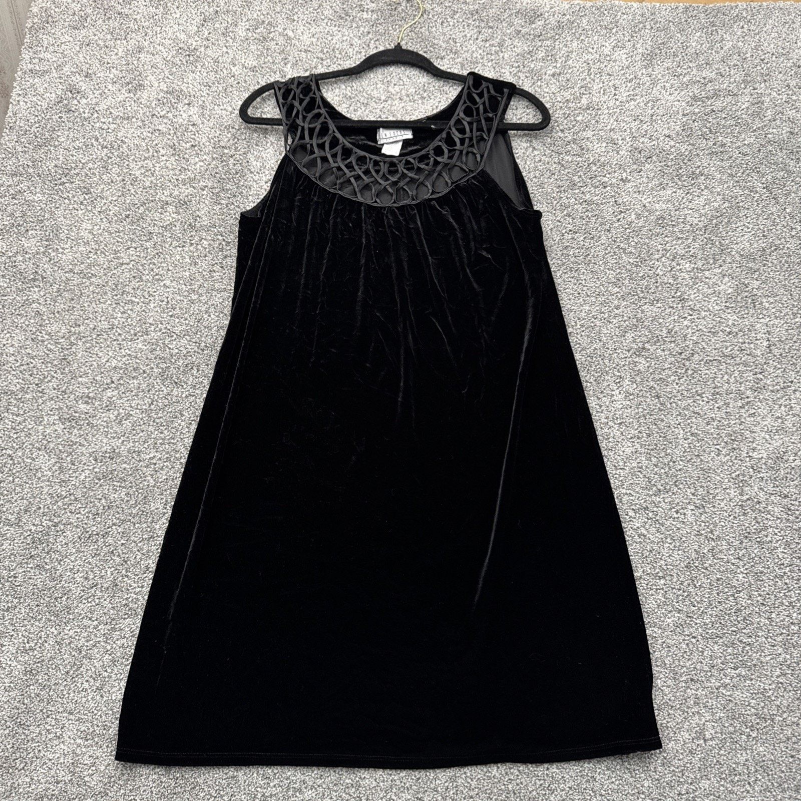 Other Whimsigoth Cocktail Dress 14 Velvet Ribbon Retro 60s Glam Size XL / US 12-14 / IT 48-50 - 1 Thumbnail