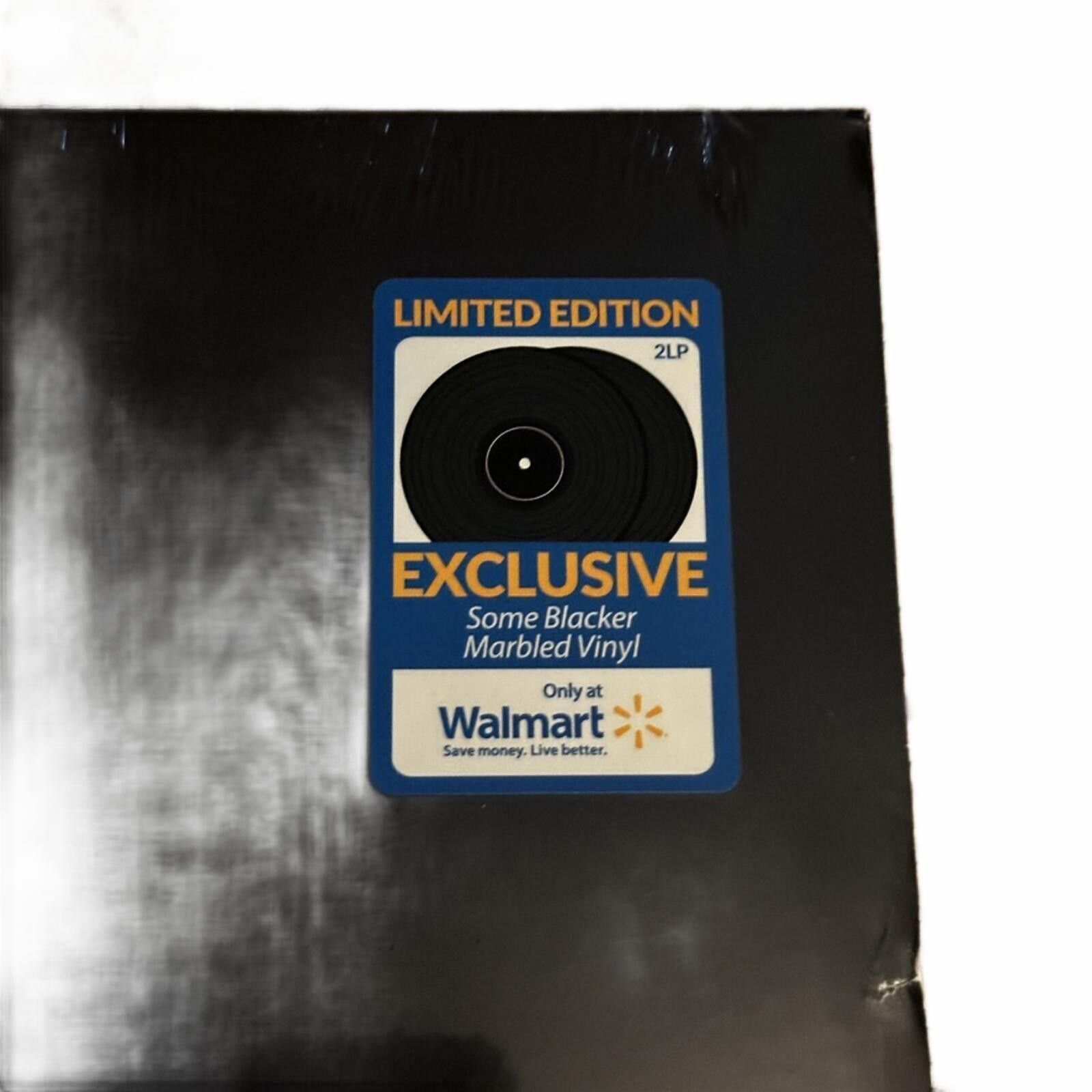 Metallica Metallica Black Album Vinyl LP Walmart Limited Marble Vinyl Size ONE SIZE - 7 Thumbnail