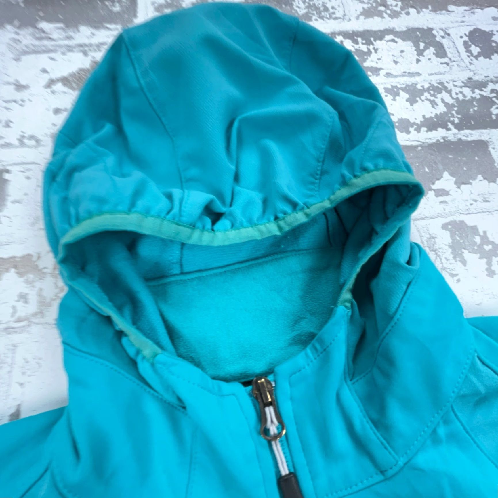 The North Face The North Face Jacket Women M Blue Soft Shell Summit Series Teal Windbreaker Logo Zipper Full Zip Short Sleeve N/A Size M / US 6-8 / IT 42-44 - 6 Thumbnail