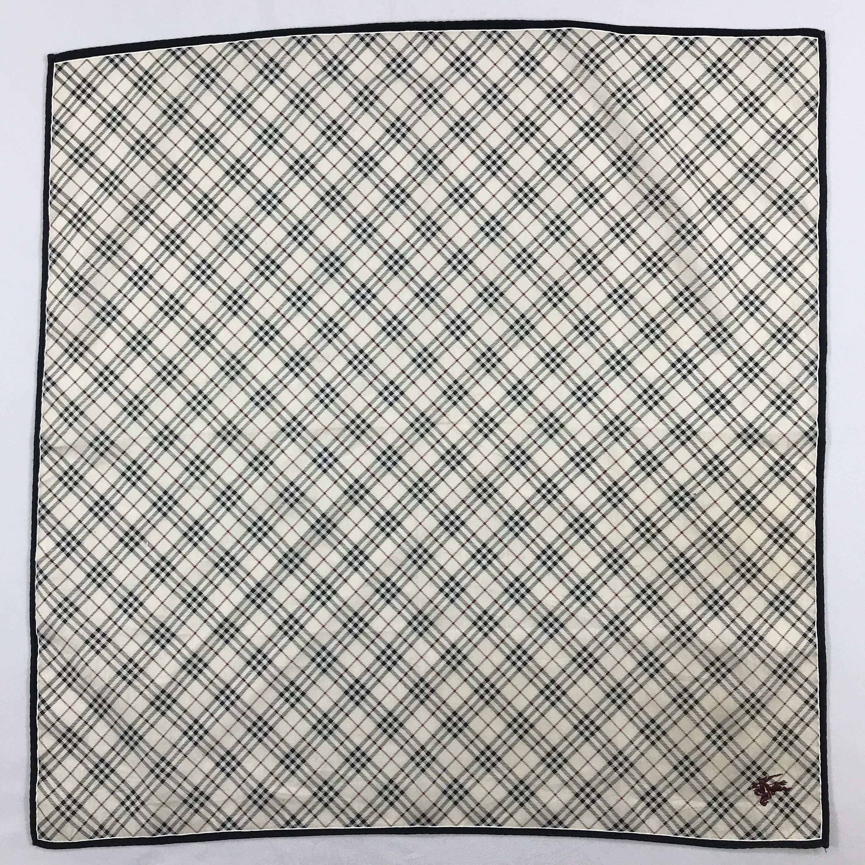 Burberry × Vintage Burberry Bandana / Handkerchief / Neckerchief - S1945 Size ONE SIZE - 1 Thumbnail