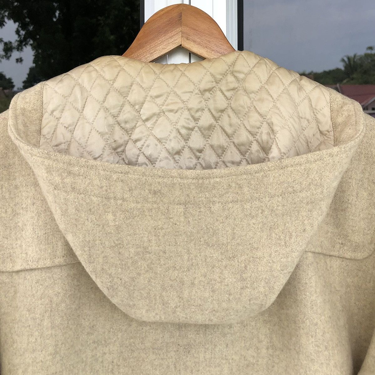 Japanese Brand Vintage A.O. Atsuki Onishi Wool Duffer Hoodie Jacket Size US M / EU 48-50 / 2 - 4 Thumbnail