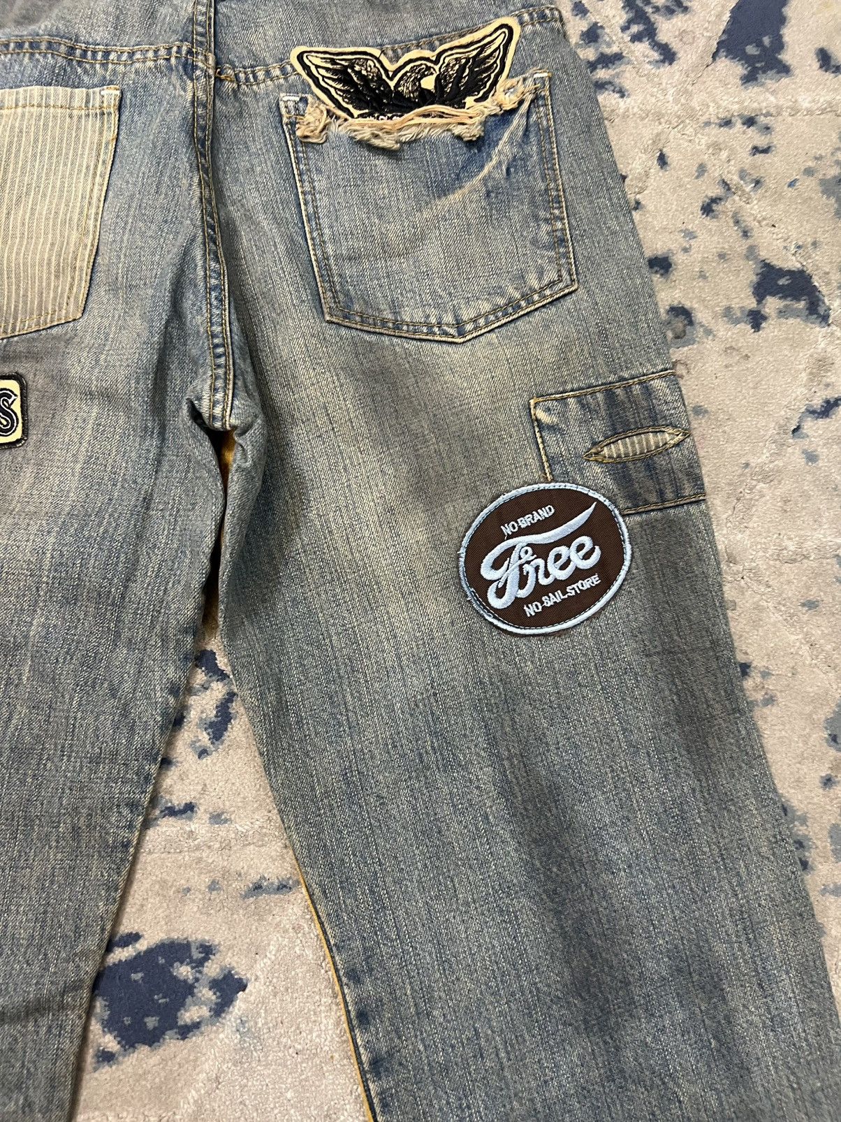 Japanese Brand Vintage Lust Inspired Hysteric Glamour denim flared jeans Size US 30 / EU 46 - 13 Thumbnail