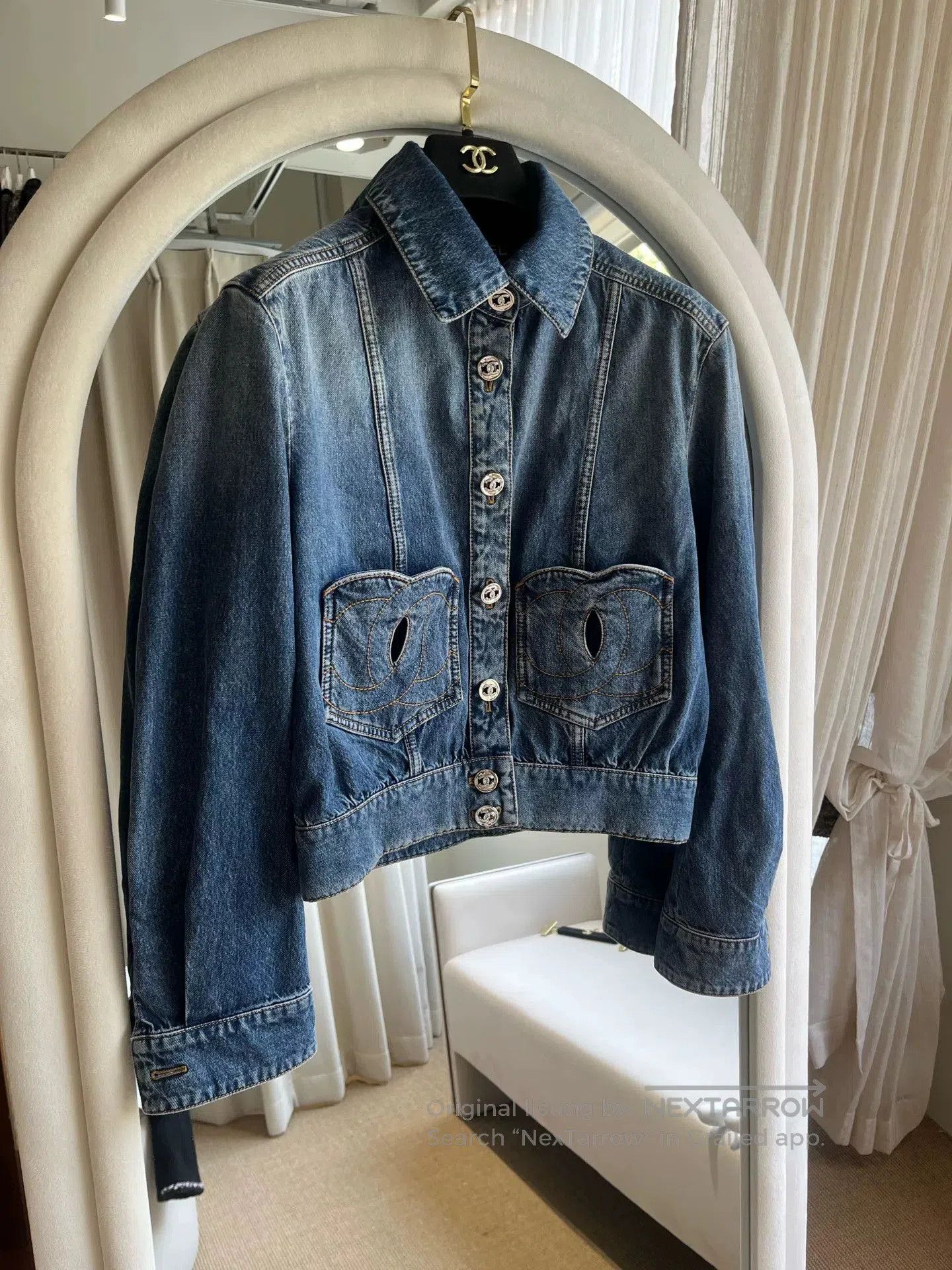 Chanel Chanel 24p Denim Jacket FR36. Size US M / EU 48-50 / 2 - 1 Thumbnail