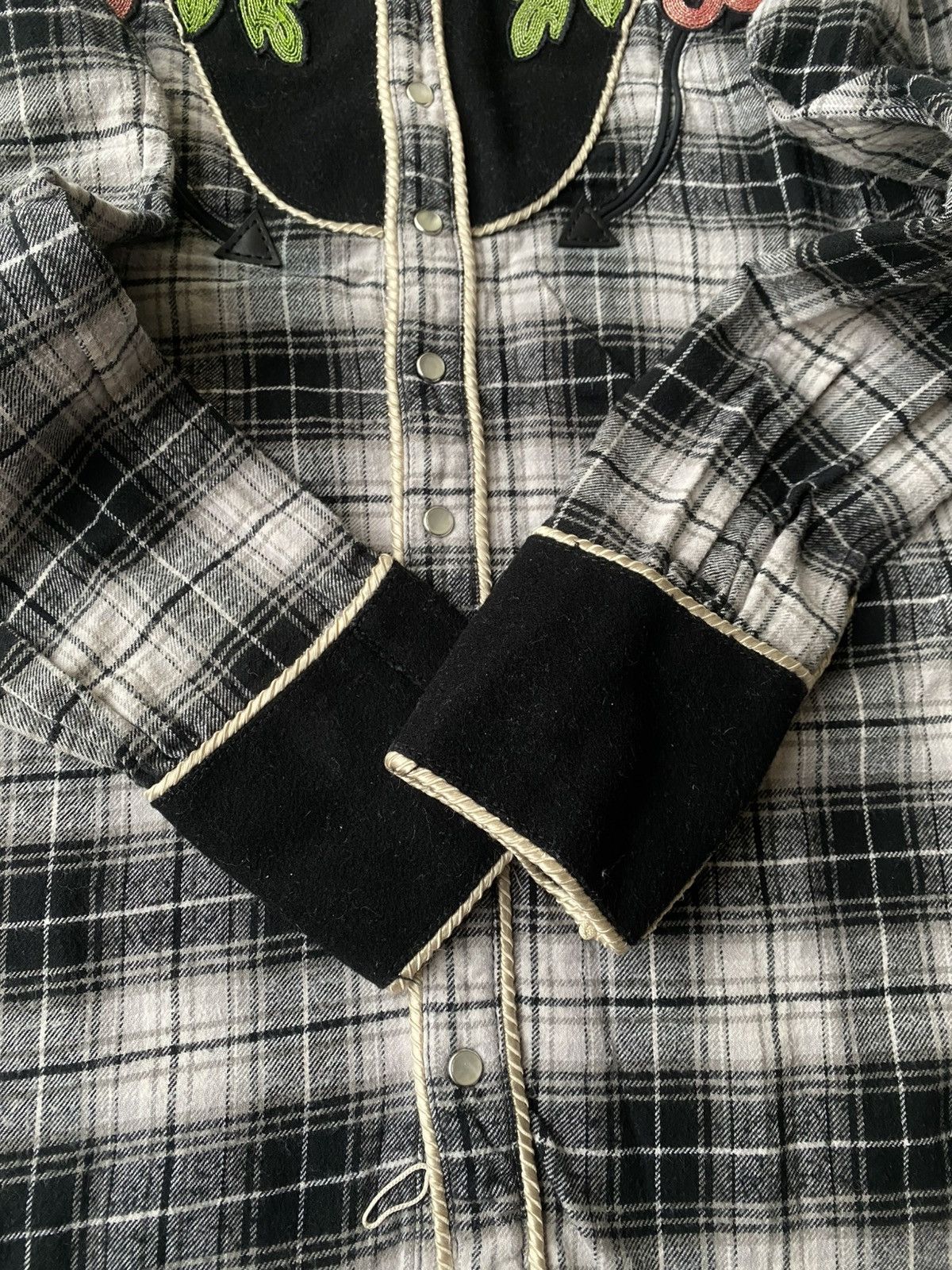 Dsquared2 RRP1335$ Dsquared2 Western Check Button Up Shirt Size S / US 4 / IT 40 - 6 Thumbnail