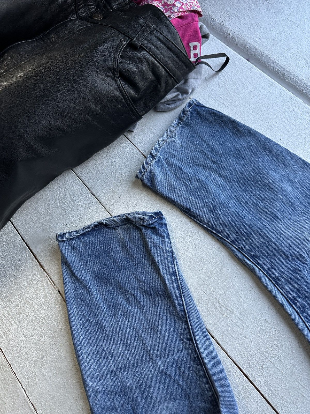 G-Star VNTG🚨96 G STAR RAW Jeans AVANT GARDE Washed Denim y2k 3301 Size 36" / US 14 / IT 50 - 12 Thumbnail