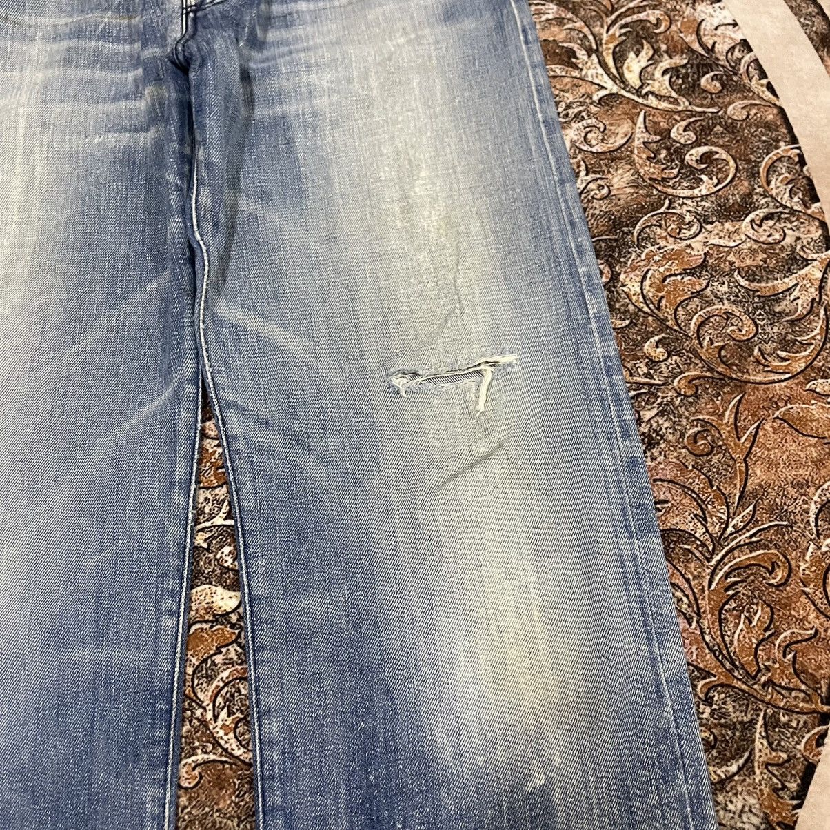 Diesel 🔥Vintage Diesel Industry Stoned Washed Ripped Distress Jeans Size US 32 / EU 48 - 9 Thumbnail