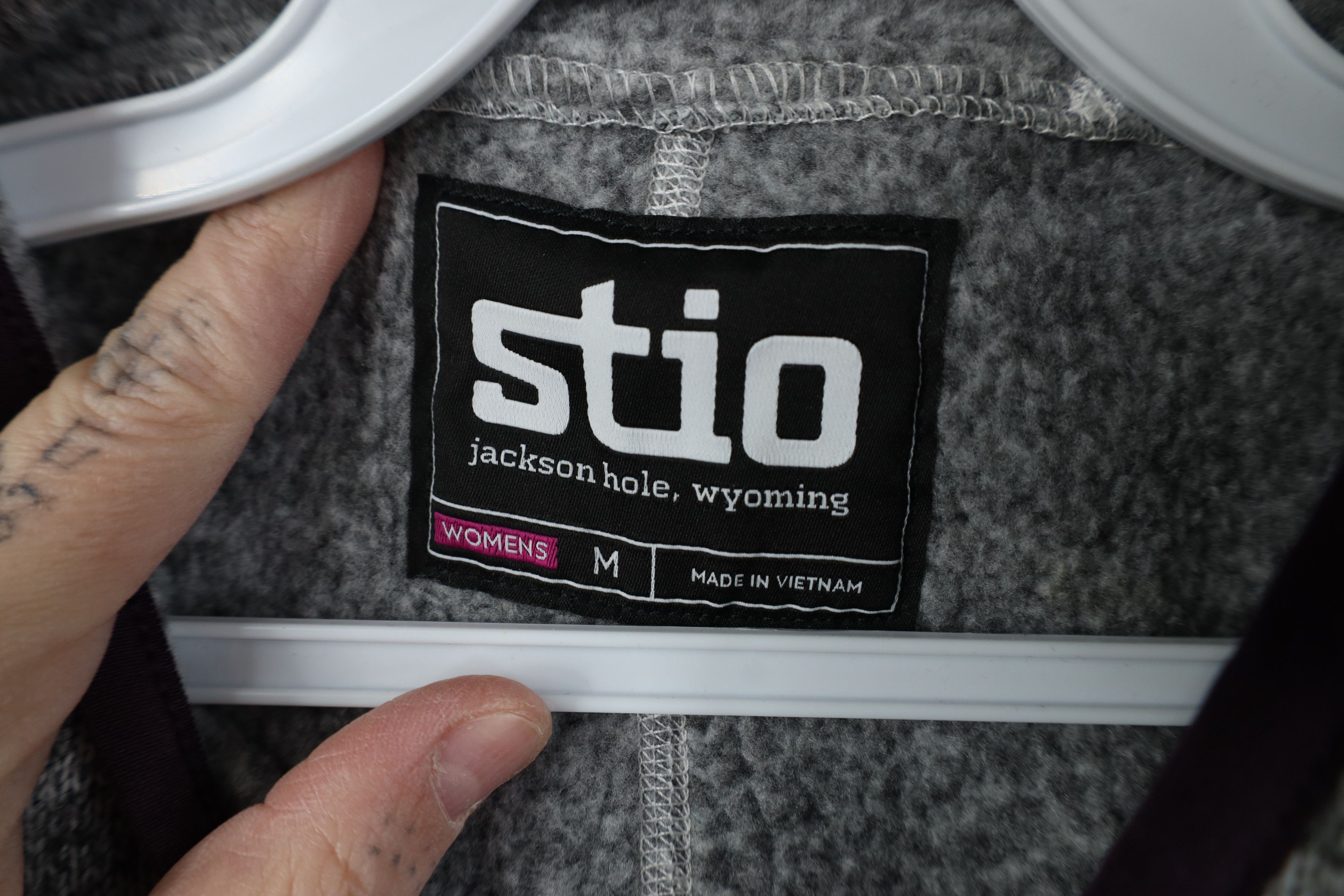 Stio Stio Hole Sweetwater Fleece Knit Hoodie Sweatshirt Gray Size M / US 6-8 / IT 42-44 - 9 Thumbnail