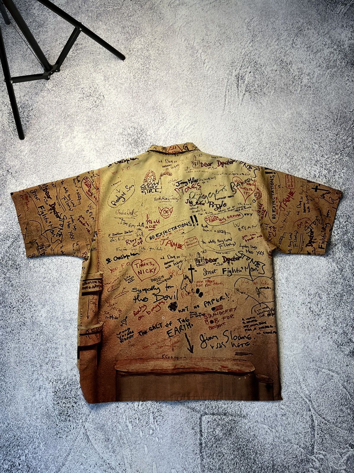 The Rolling Stones Rare 2002 The Rolling Stones "beggers banquet" button up Size US XXL / EU 58 / 5 - 20 Thumbnail