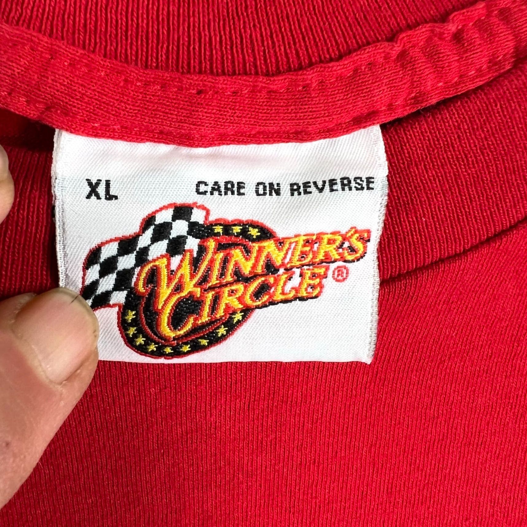 NASCAR Dale Jr NASCAR Racing Schedule 2004 T Shirt Adult XL Red Graphic Tee Size US XL / EU 56 / 4 - 4 Thumbnail