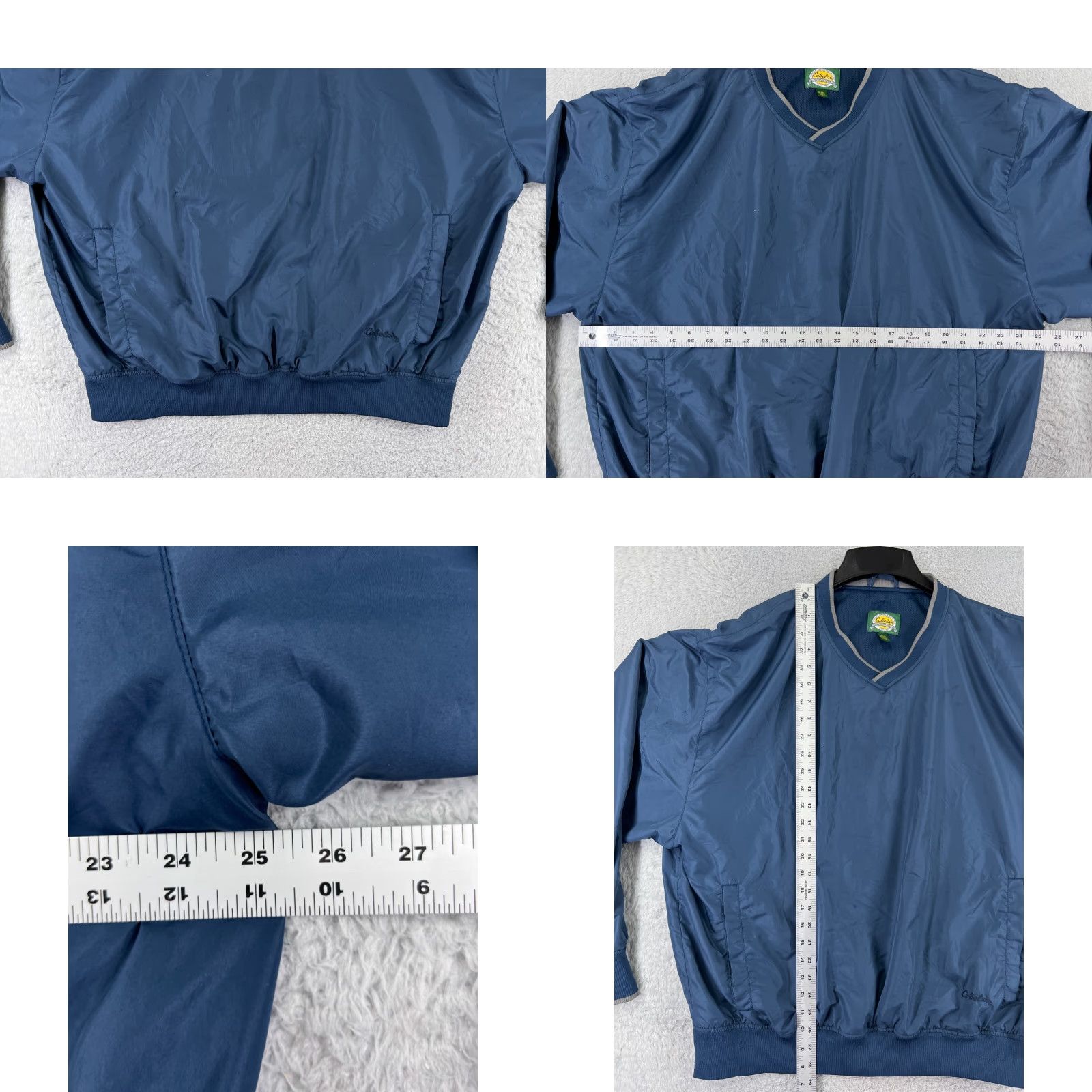 Vintage Cabela's Sweater Mens XL Blue Long Sleeve 1/4 Zip Polyester Size US XL / EU 56 / 4 - 8 Thumbnail