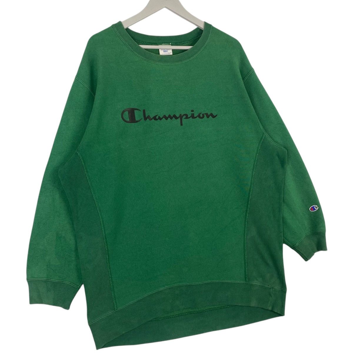 Designer × Vintage Vintage Champion Small Logo Embroidered Sweatshirt Crewneck Size S / US 4 / IT 40 - 3 Thumbnail