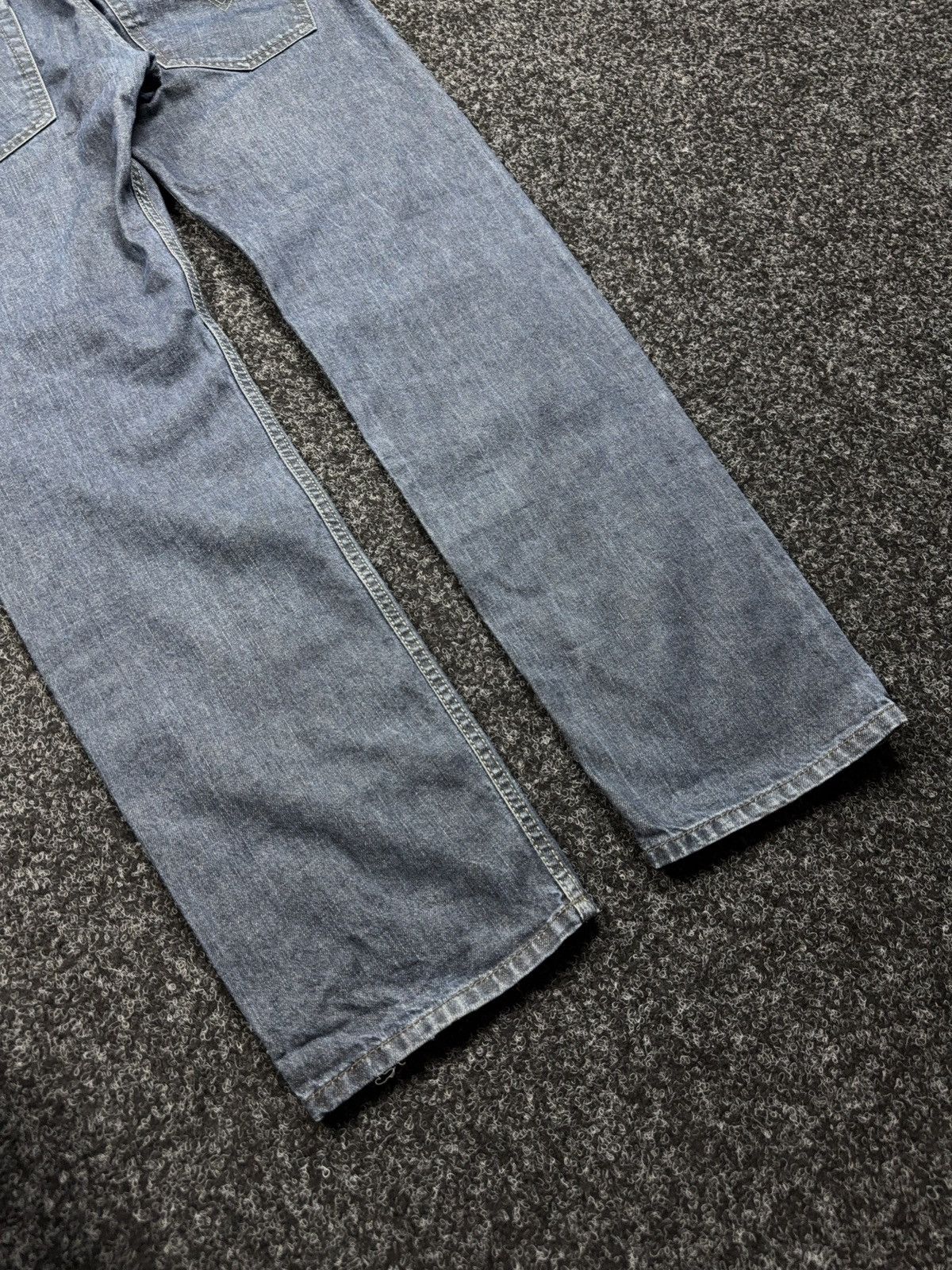 Diesel Luxury 00s Y2K Diesel Belther Regular Slim Tapered Jeans Size US 36 / EU 52 - 14 Thumbnail