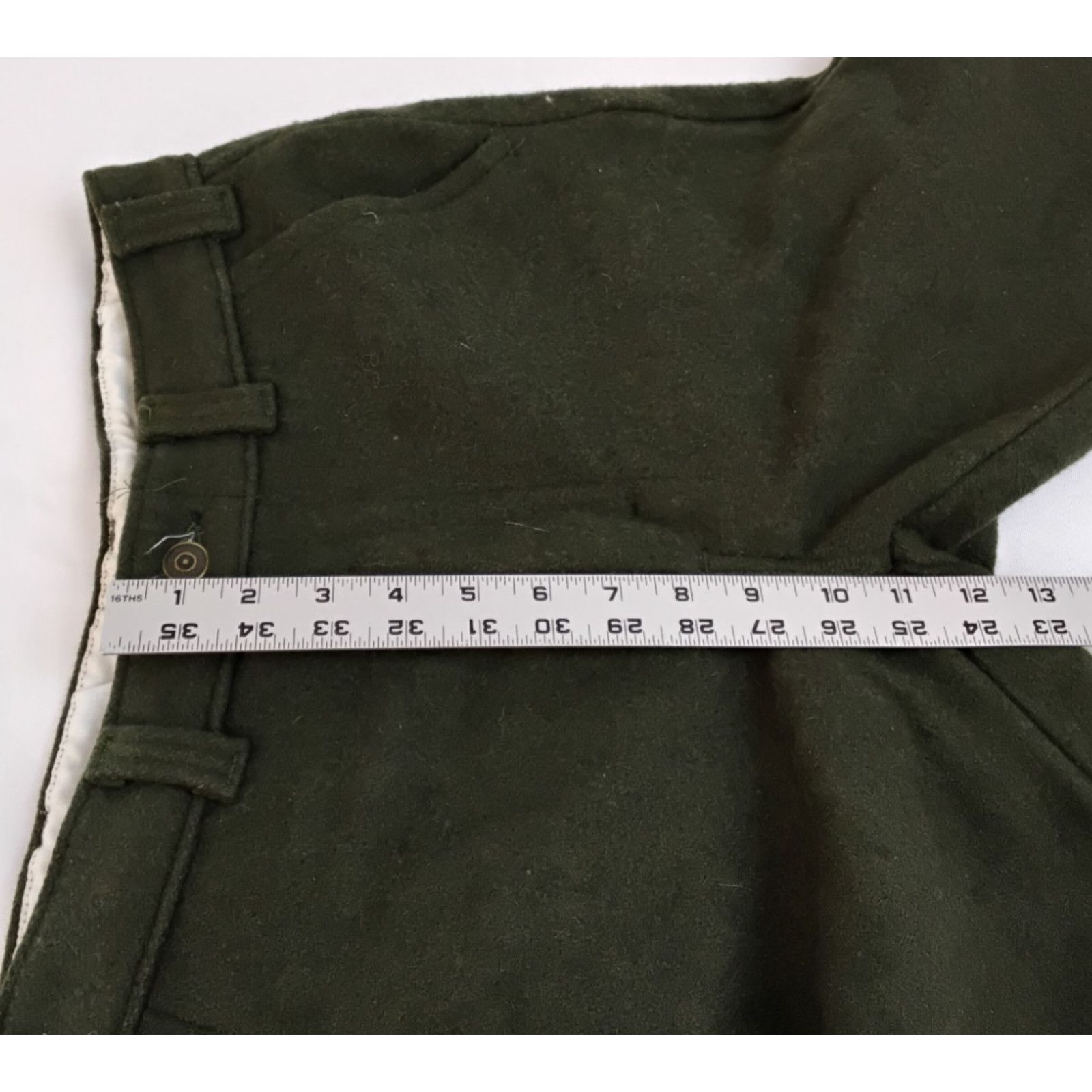 Other Codet Wool Pants 28x28 Green Outdoor Winter Made in Canada Size US 28 / EU 44 - 11 Thumbnail
