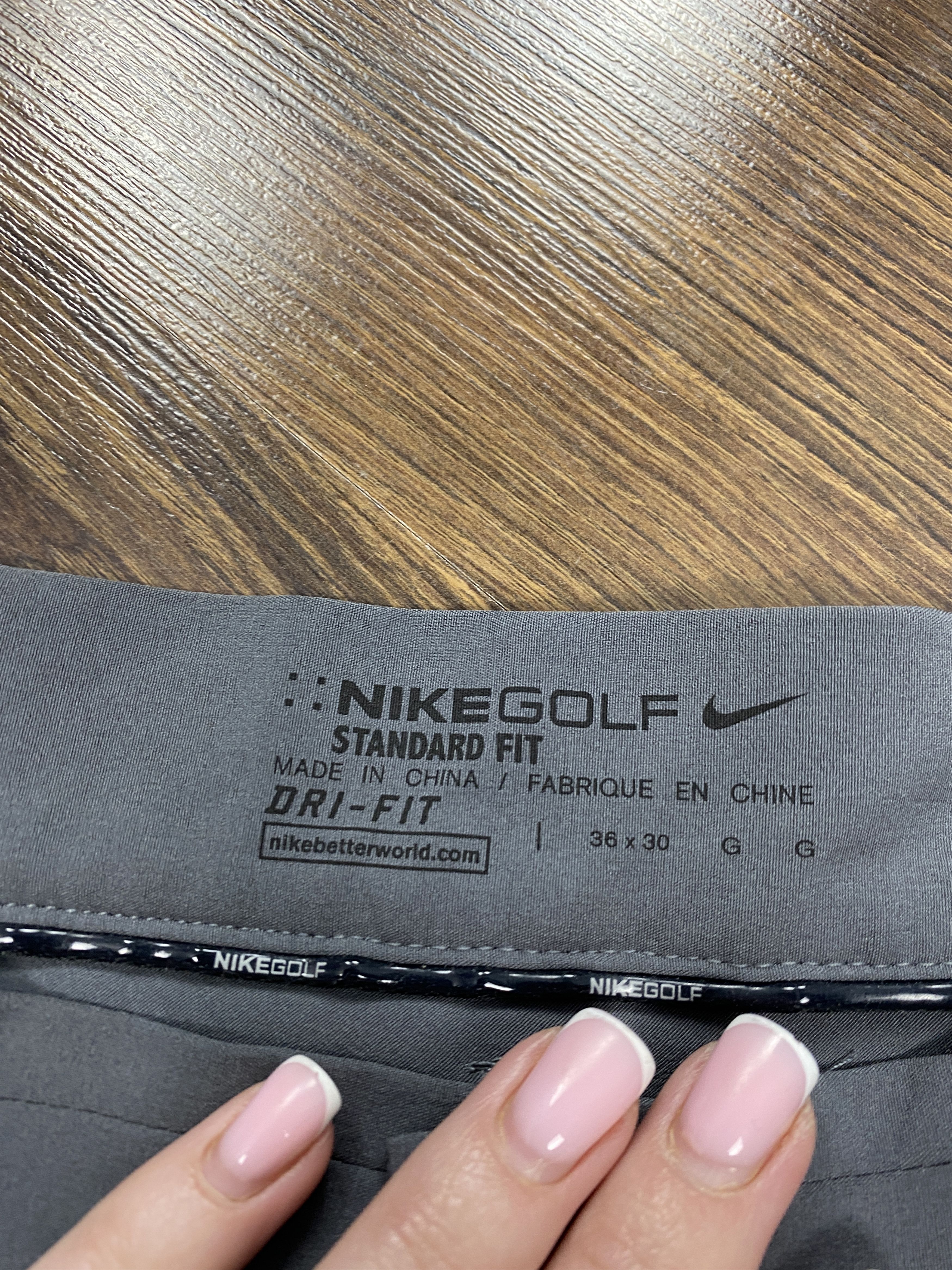 Nike × Vintage Nike Golf Dri Fit Chino Pants y2k Size US 36 / EU 52 - 3 Thumbnail