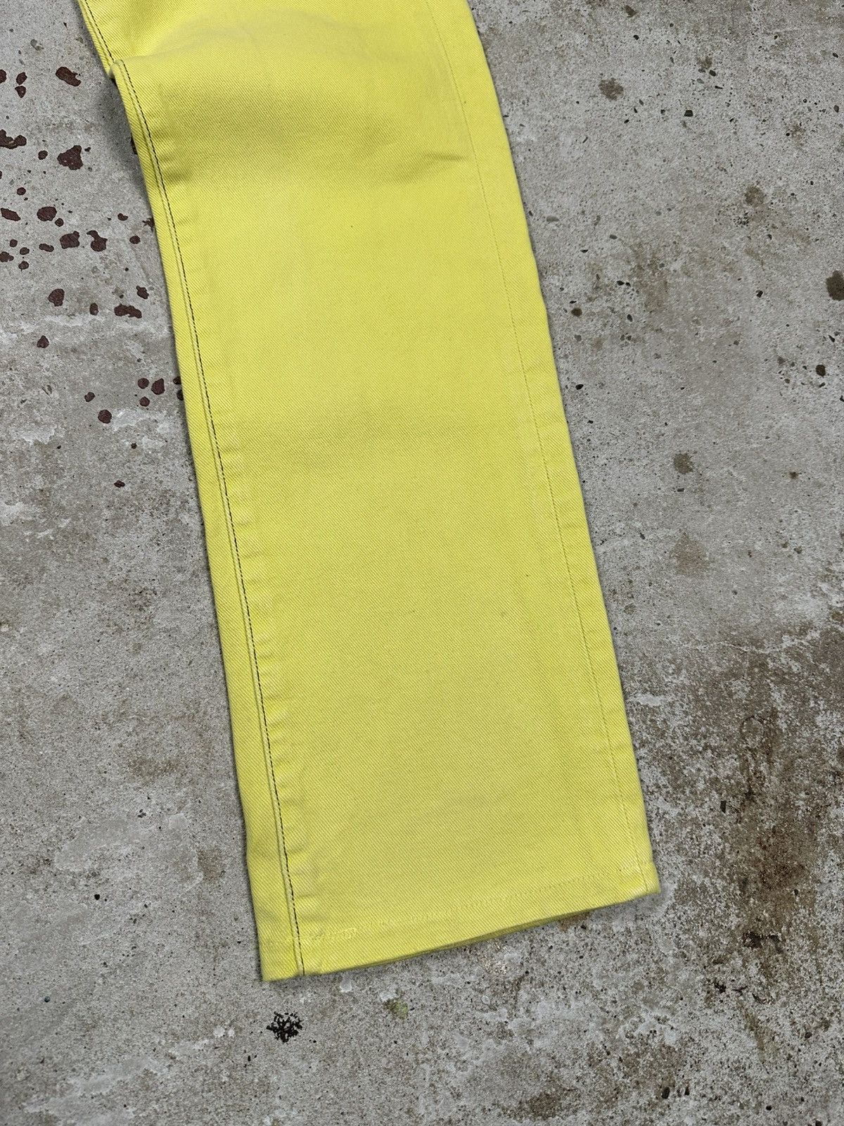 Diesel × Vintage Vintage 2001 Diesel Fellow Yellow Denim Pants Jeans Y2K Size US 30 / EU 46 - 3 Thumbnail