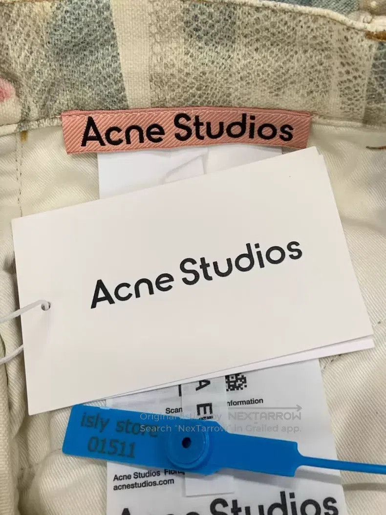 Acne Studios Acne Studios Lace Pearl Chain 3D Printed Loose Cutlass Den Size US 28 / EU 44 - 4 Thumbnail