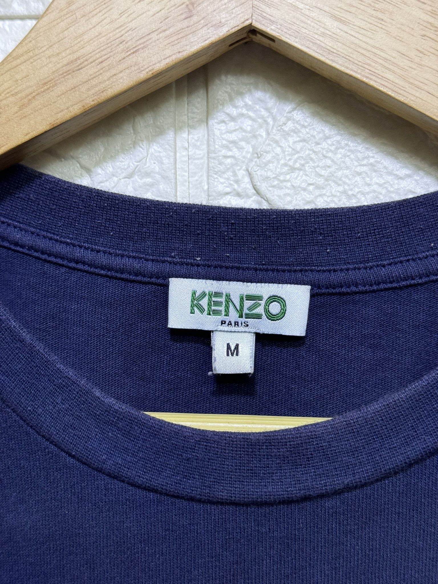 Japanese Brand × Kenzo Kenzo Paris Embroidered Big Logo Size US M / EU 48-50 / 2 - 3 Thumbnail