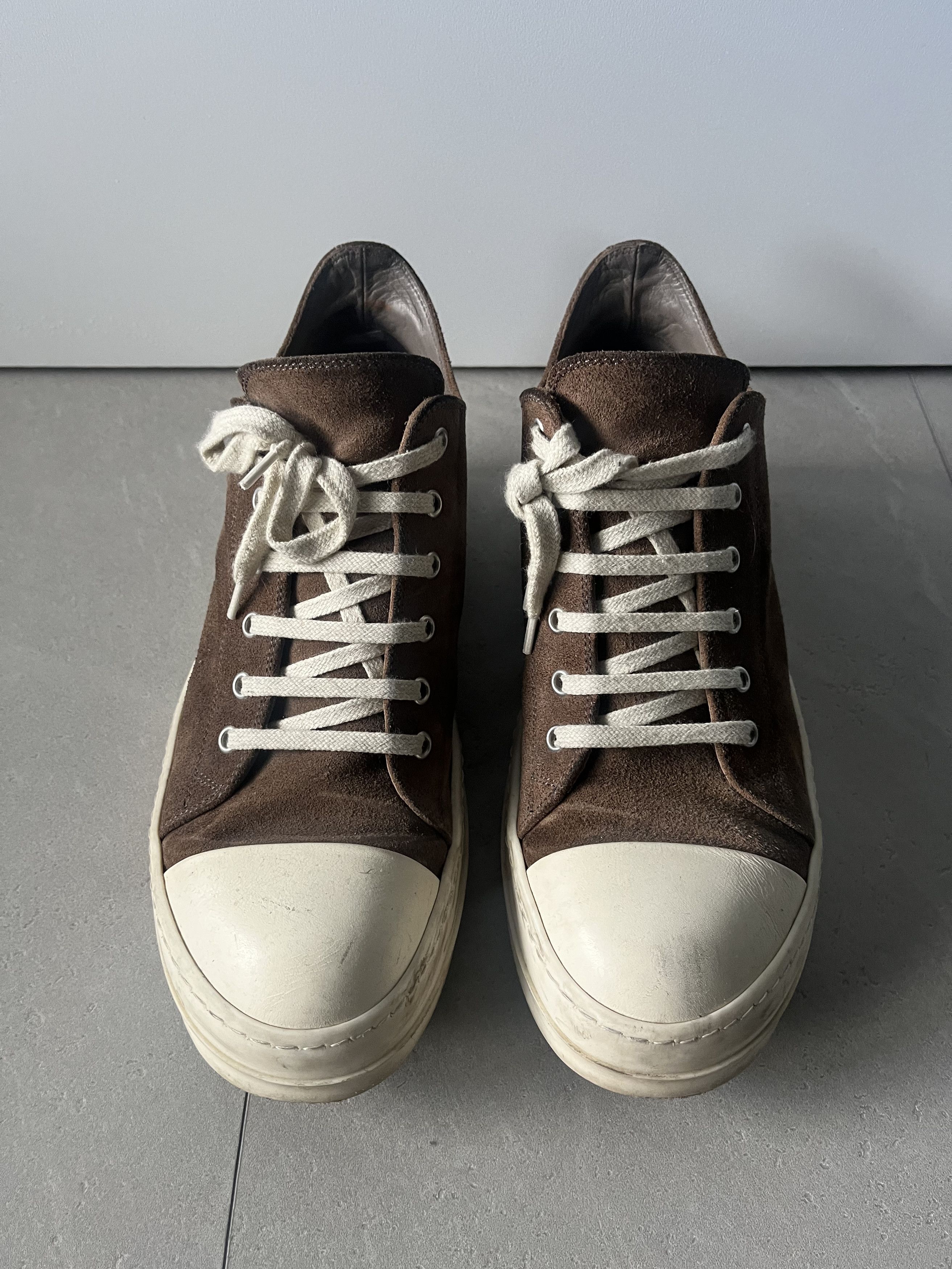 rickowens sneakers ラモーンズダストスエード42