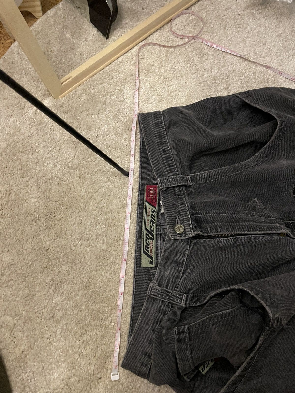 JNCO JNCO Low Down Black Jeans Size US 32 / EU 48 - 12 Thumbnail