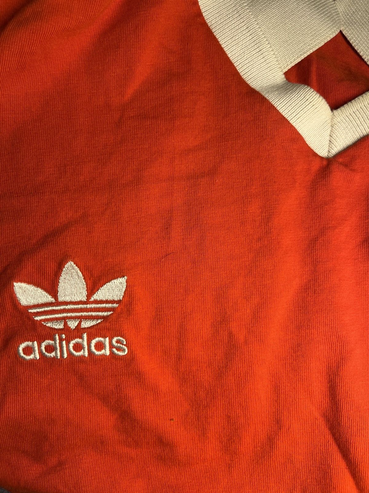 Adidas × Vintage Vintage Manchester United Adidas Home Jersey (1982-1984) Size US L / EU 52-54 / 3 - 3 Thumbnail