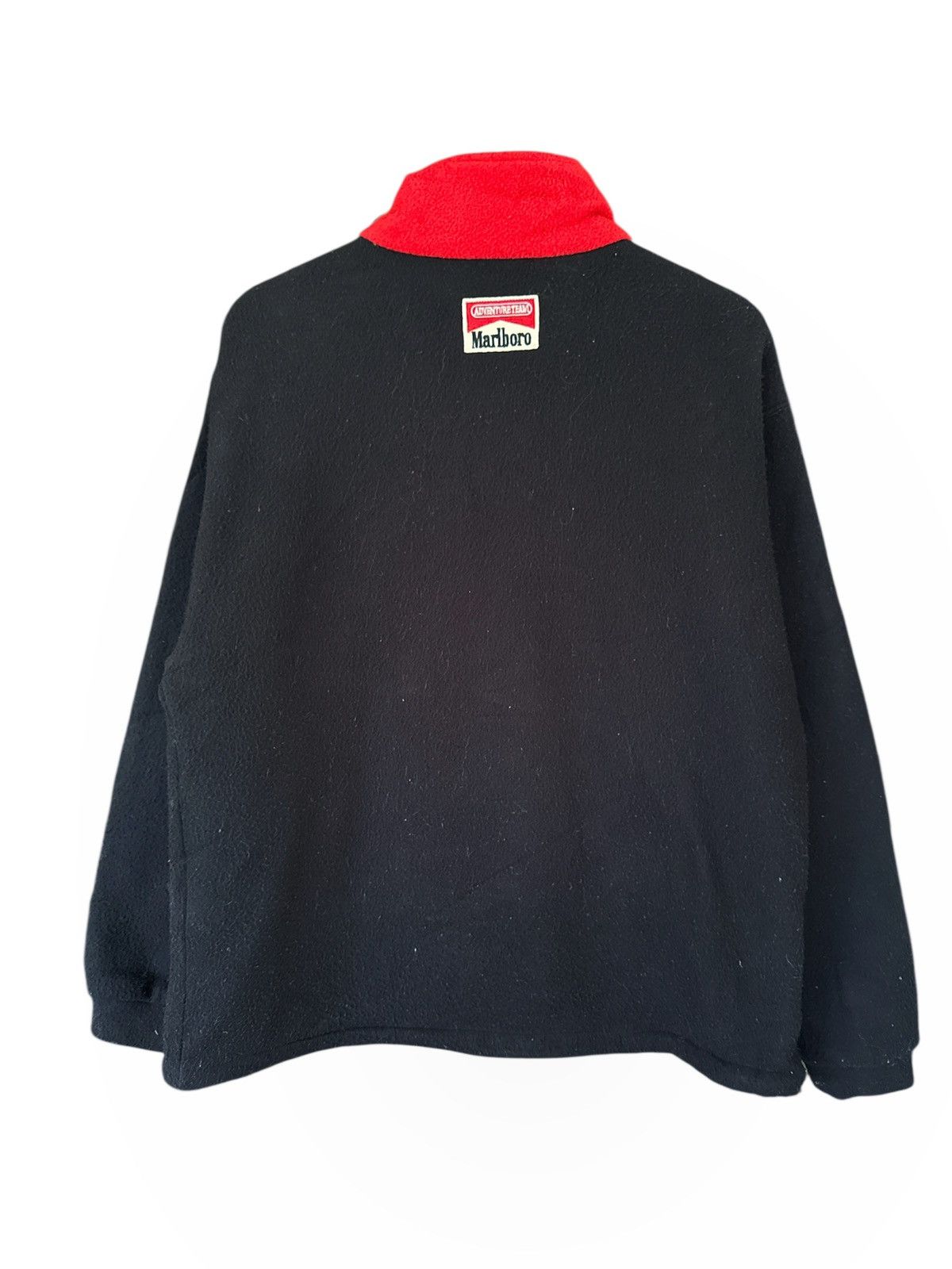 Marlboro Adventure Team × Vintage Vintage Marlboro Fleece Half Zipper Pullover Sweatshirt Size US L / EU 52-54 / 3 - 4 Thumbnail