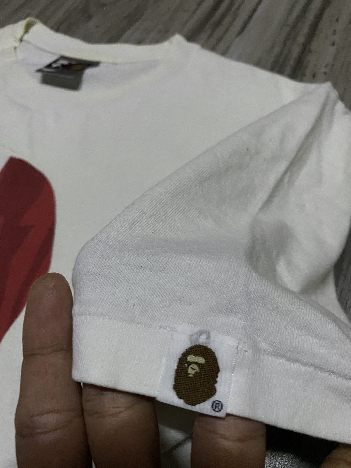 Bape Bathing ape italy flag tshirt Size US L / EU 52-54 / 3 - 4 Thumbnail
