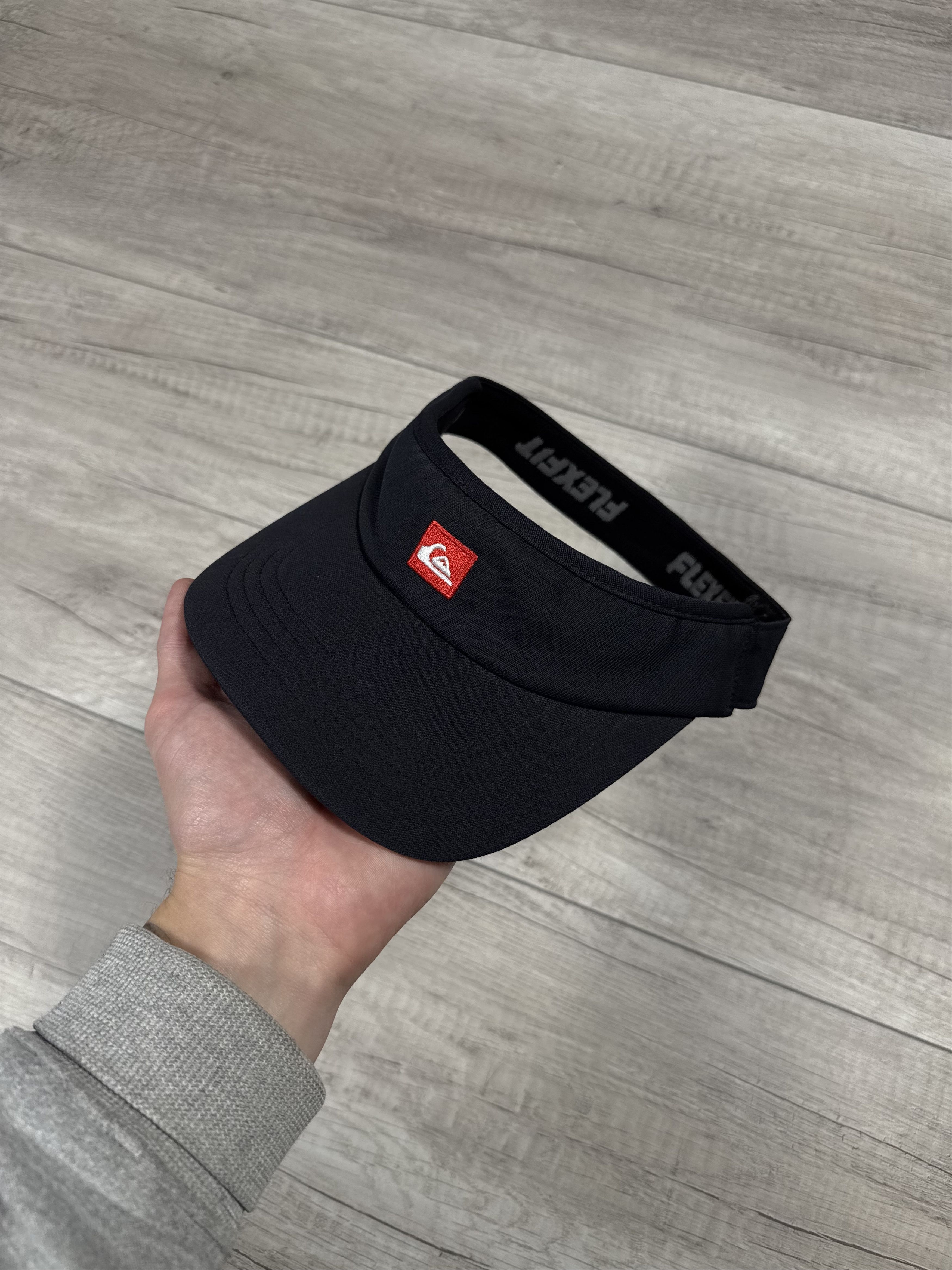 Other Quiksilver Black Summer Baseball Adjustable Sports Cap Visor Size ONE SIZE - 2 Thumbnail
