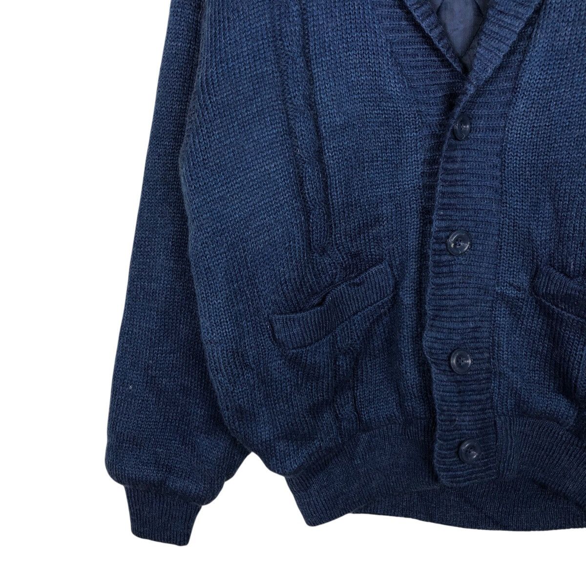 Japanese Brand Vintage Wool Cardigan Bomber Jacket Dolman Club Issey Miyake Size US M / EU 48-50 / 2 - 5 Thumbnail