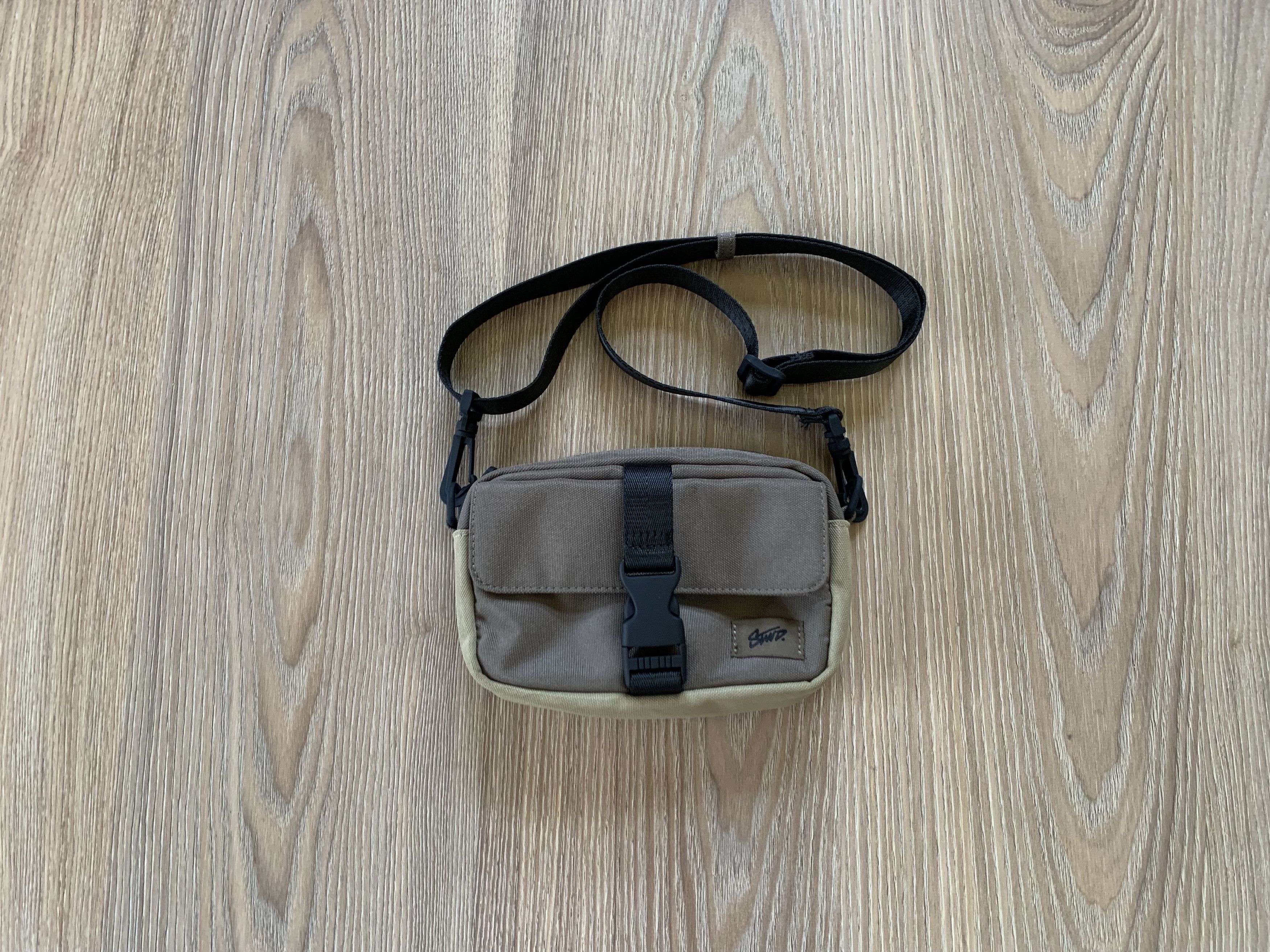 Pull & Bear Pull&Bear Men's Nylon Mini Crossbody Bag Size ONE SIZE - 7 Thumbnail