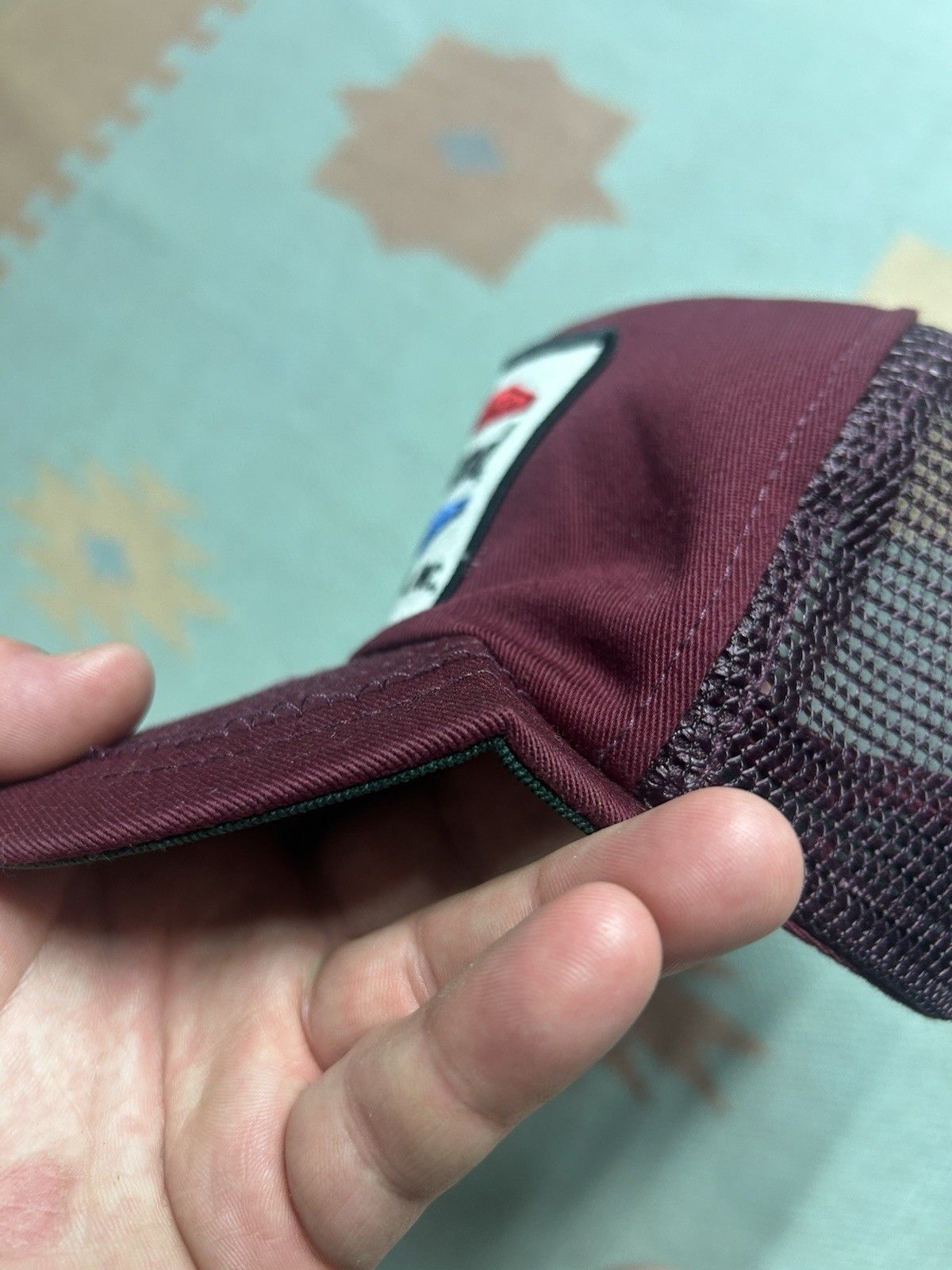 Vintage Vtg 80s trucker hat Ashland Coal Inc red patch USA SnapBack Size ONE SIZE - 10 Thumbnail