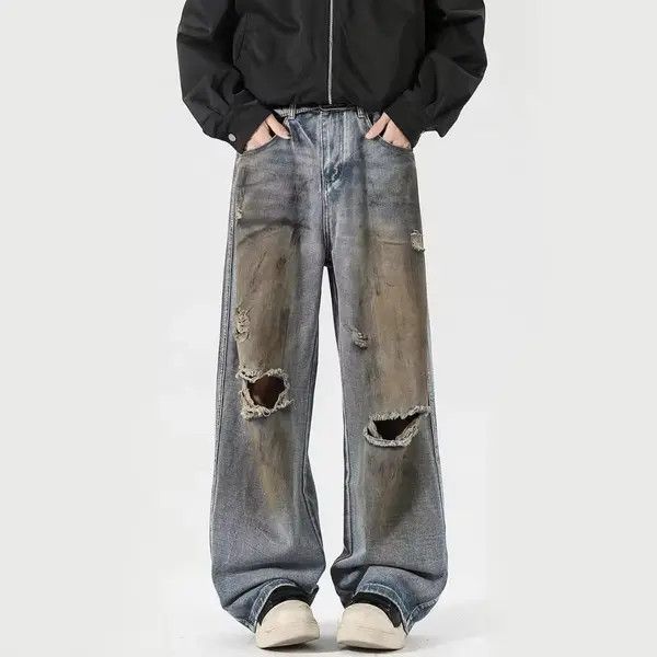 Designer Makihara x Fuji Distressed Jeans Size US 28 / EU 44 - 8 Thumbnail