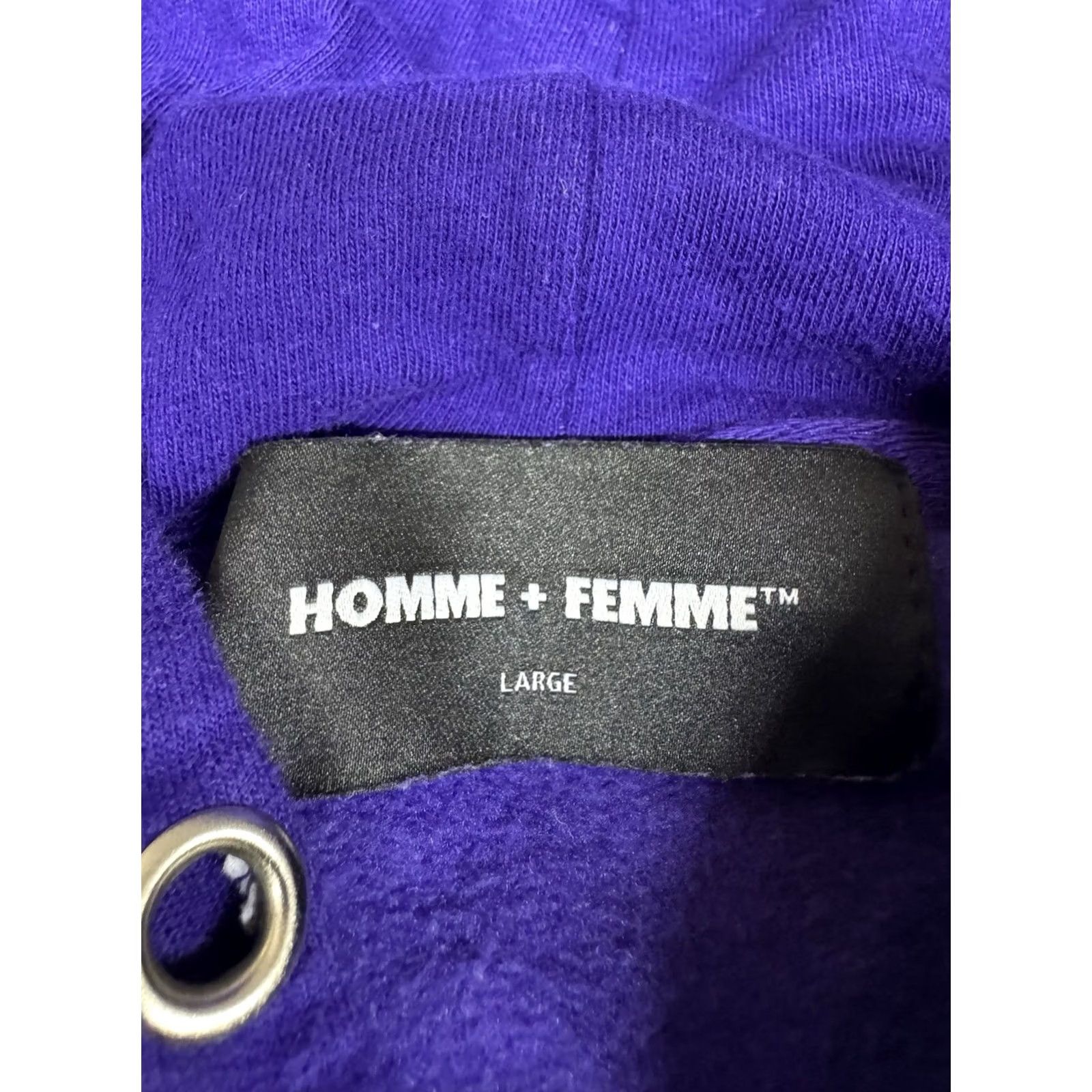 Vintage Homme + Femme Purple Oakland vs New York City Graphic Hoodie USA Made Size Large Size US L / EU 52-54 / 3 - 2 Thumbnail