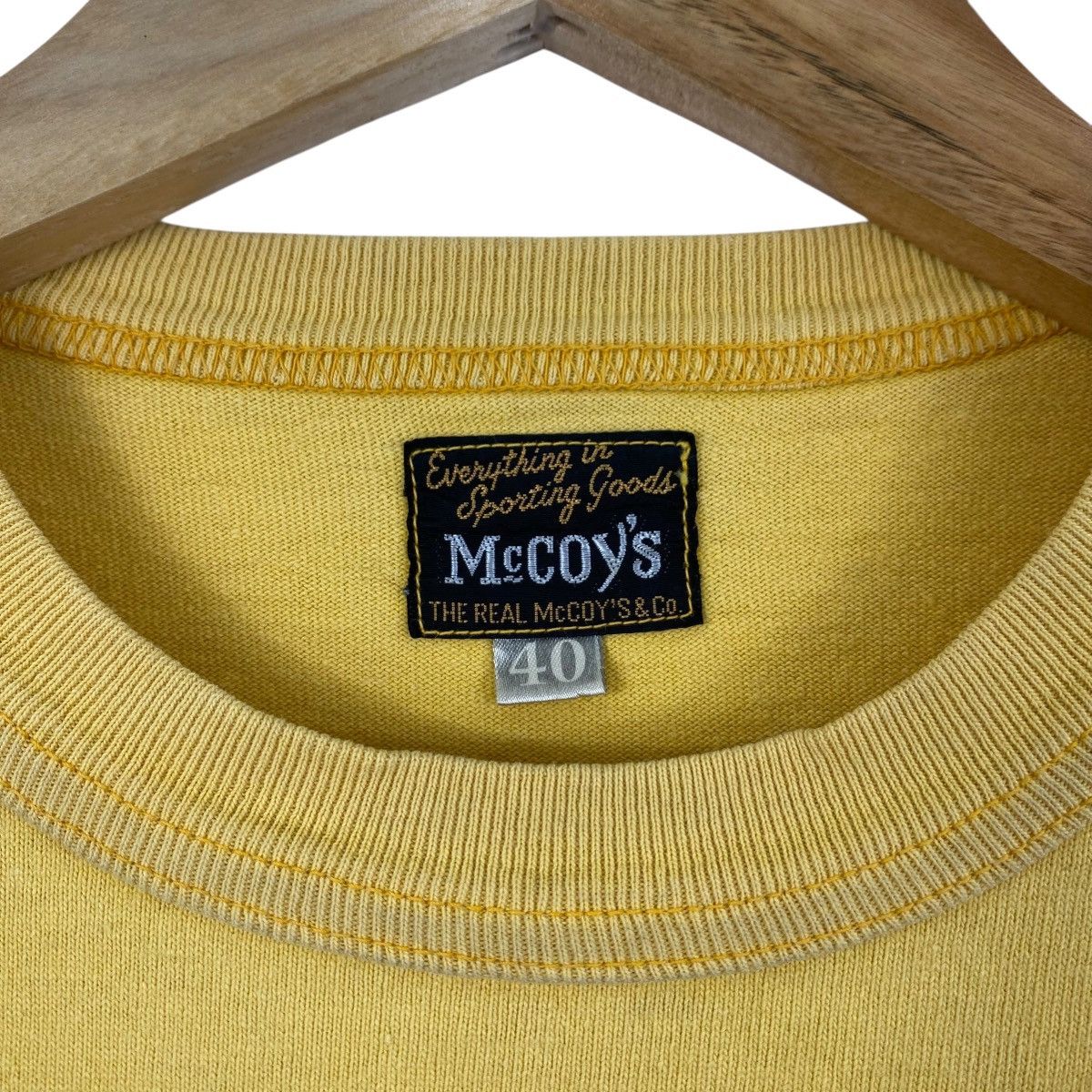 The Real McCoy's Vintage McCoy’s T Shirt Motorcycle Style Size 40 Size US S / EU 44-46 / 1 - 7 Thumbnail