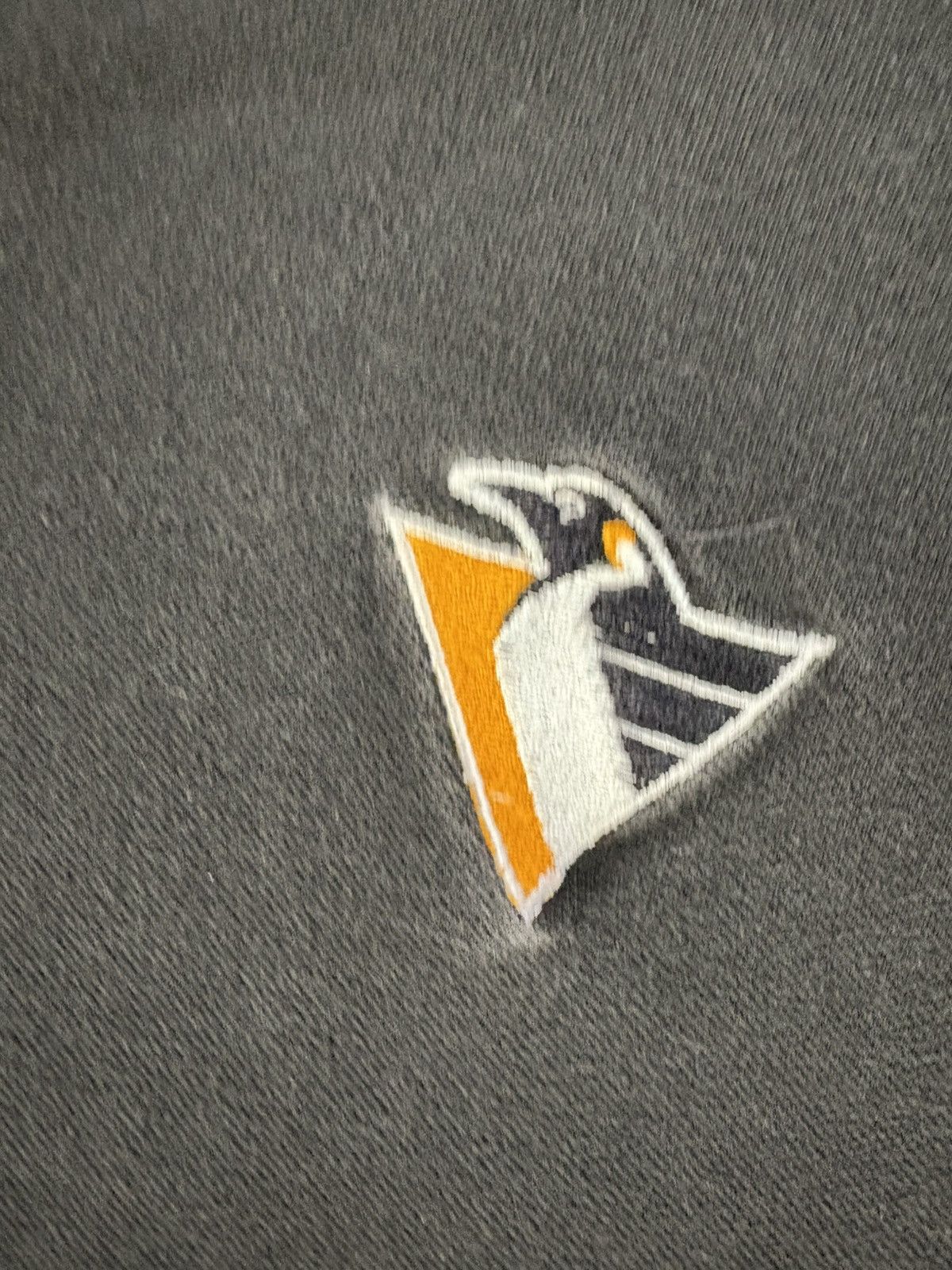 NHL × Vintage Vintage 1990s Starter Pittsburgh Penguins Polo Shirt Size US XL / EU 56 / 4 - 5 Thumbnail