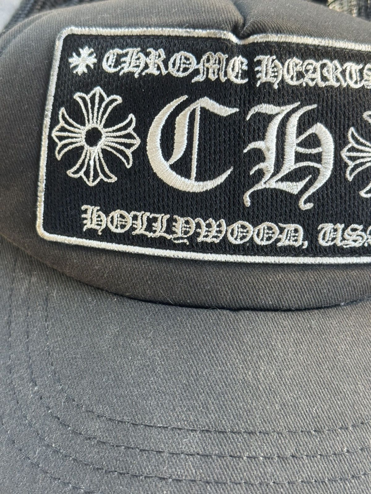 Chrome Hearts Chrome Hears Black Baseball Cap Size ONE SIZE - 2 Thumbnail