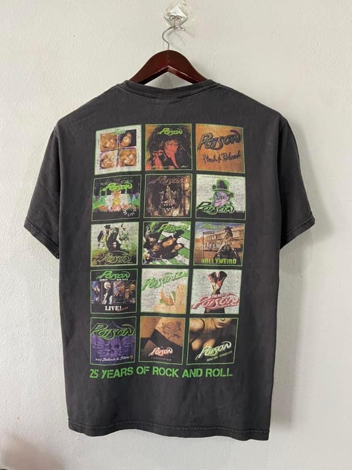 Vintage Poison 25 Years Of rock Size US M / EU 48-50 / 2 - 2 Thumbnail