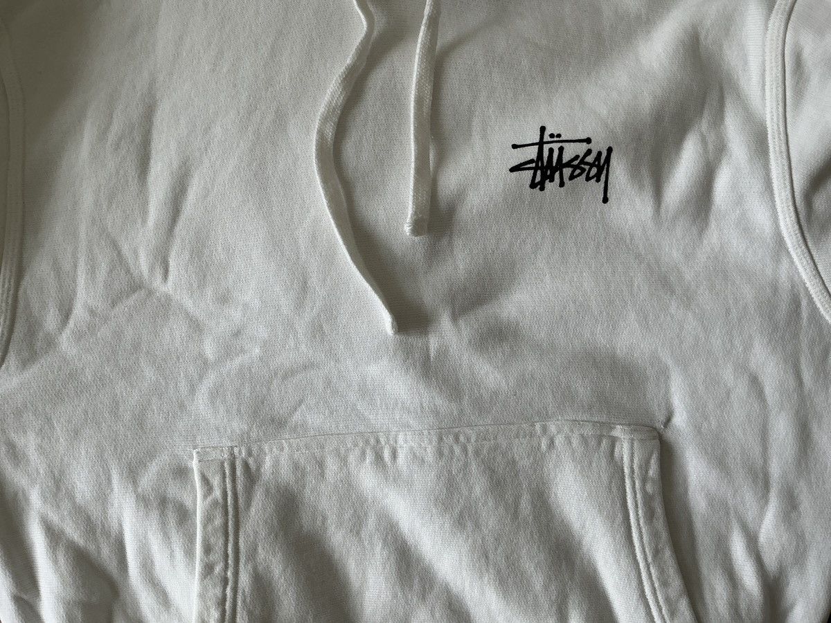 Stussy Stussy Hoodie white Size US S / EU 44-46 / 1 - 4 Thumbnail