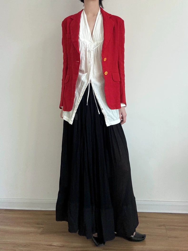 Comme des Garcons Comme des Garcons Red coat Size S / US 4 / IT 40 - 3 Thumbnail