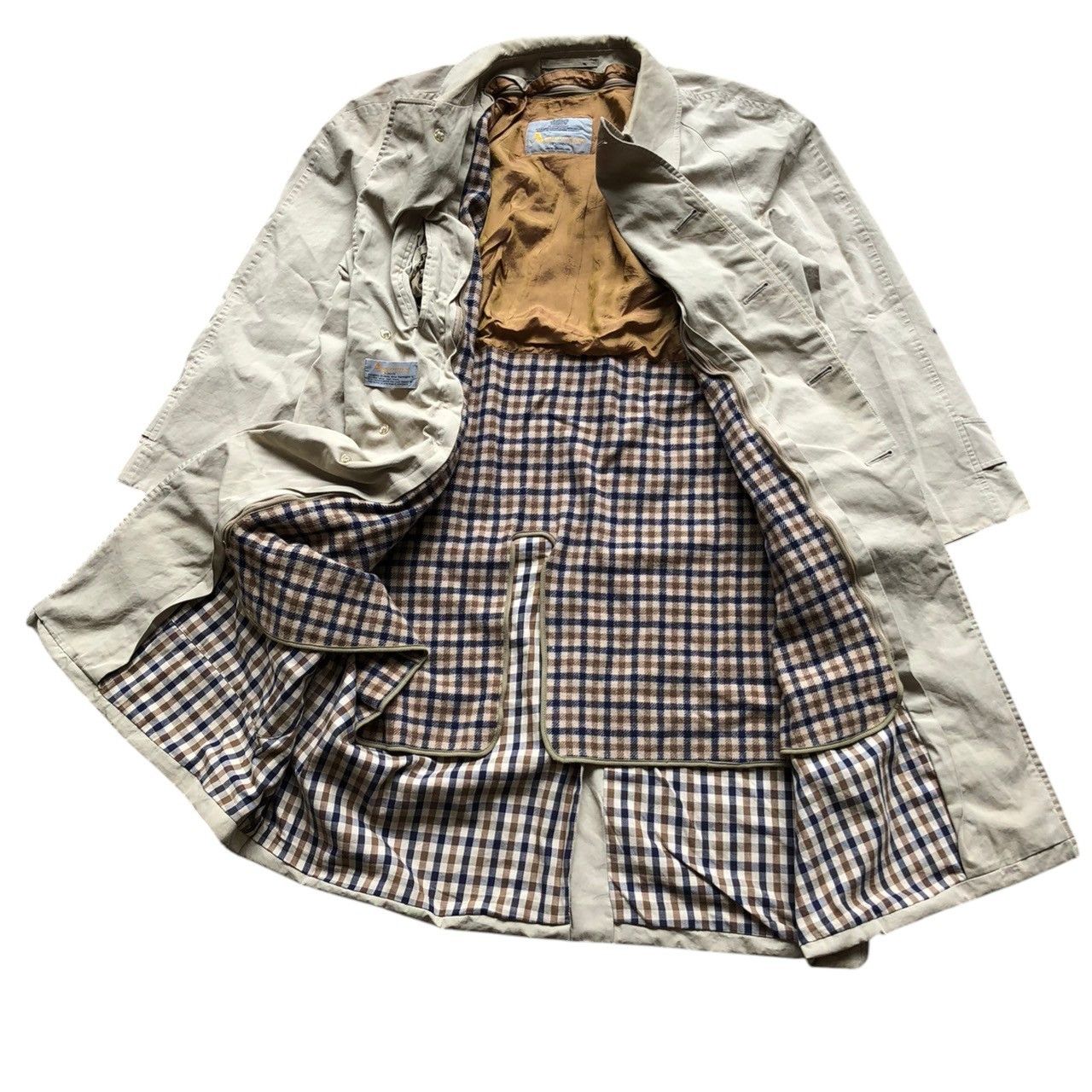 Aquascutum × Vintage Vintage Aquascutum London Trench Coats with Inner Size US L / EU 52-54 / 3 - 1 Thumbnail