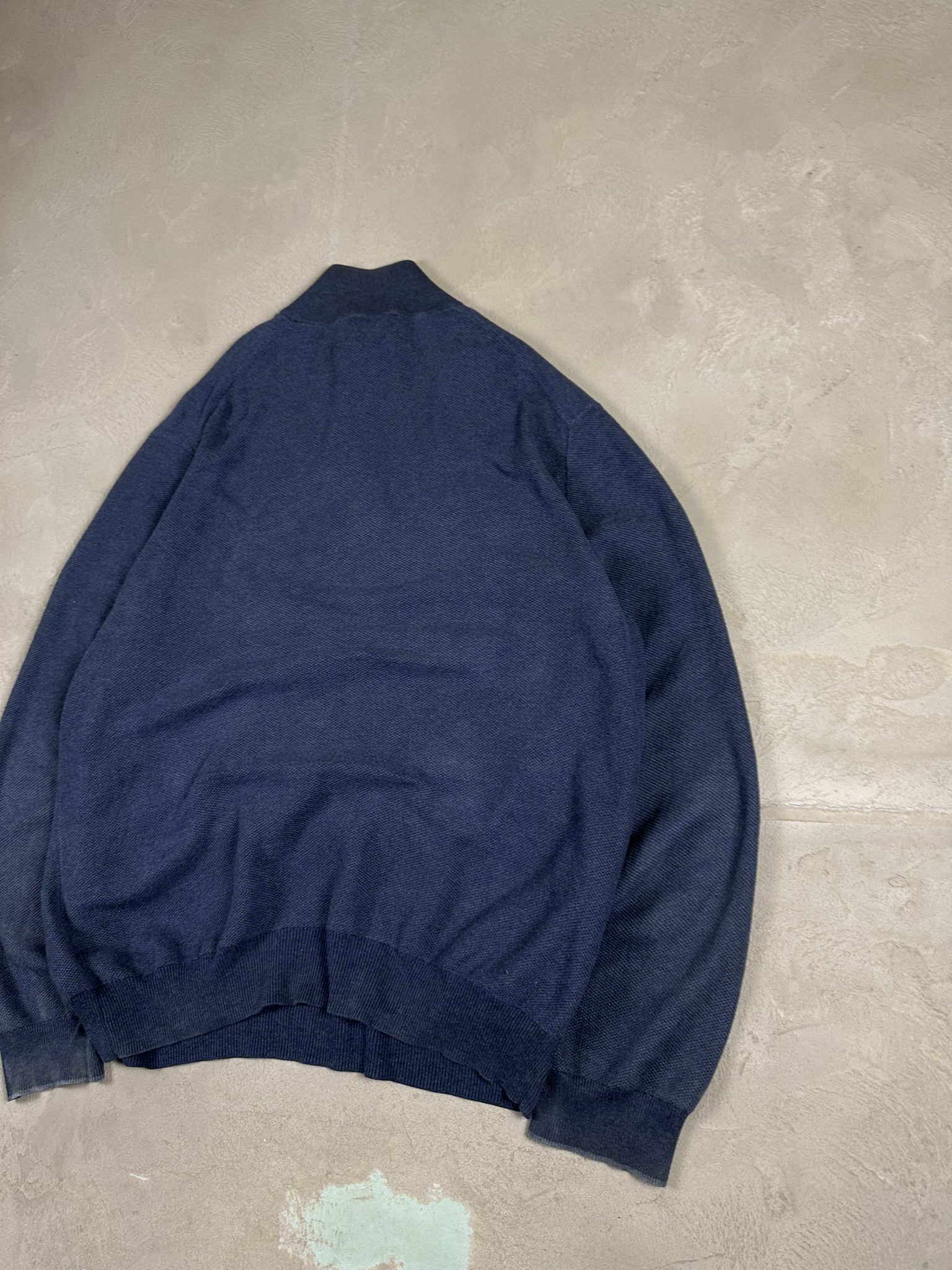 Designer × Polo Ralph Lauren Polo Ralph Lauren Logo Boxy Quaterzip Sweatshirt Size US XXL / EU 58 / 5 - 12 Thumbnail